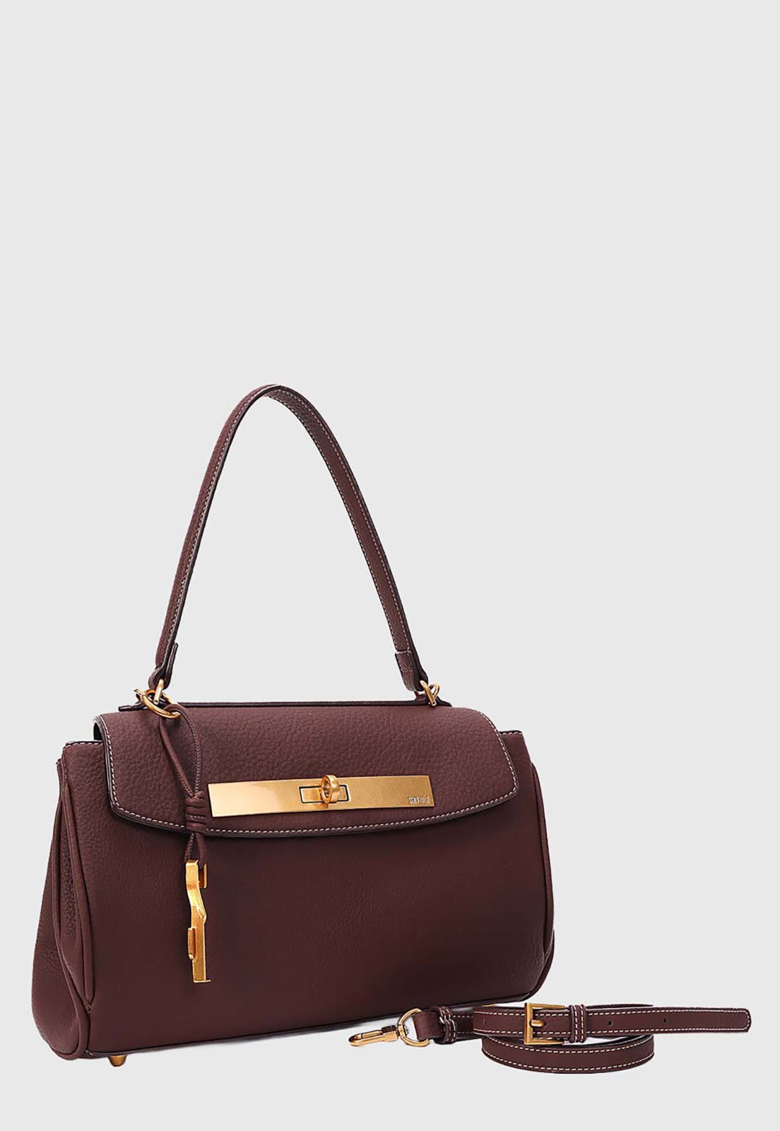 Bolsa Grande Santa Lolla Estruturada Marrom