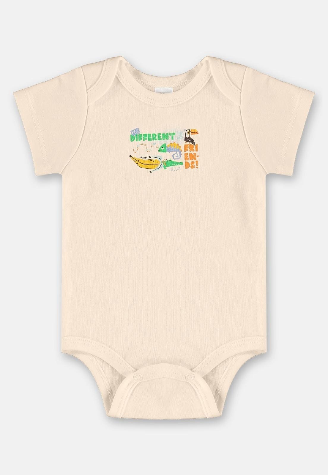 Vista 3 Infantil - Conjunto Suedine Essentials Body Up Baby bege Up Baby bege