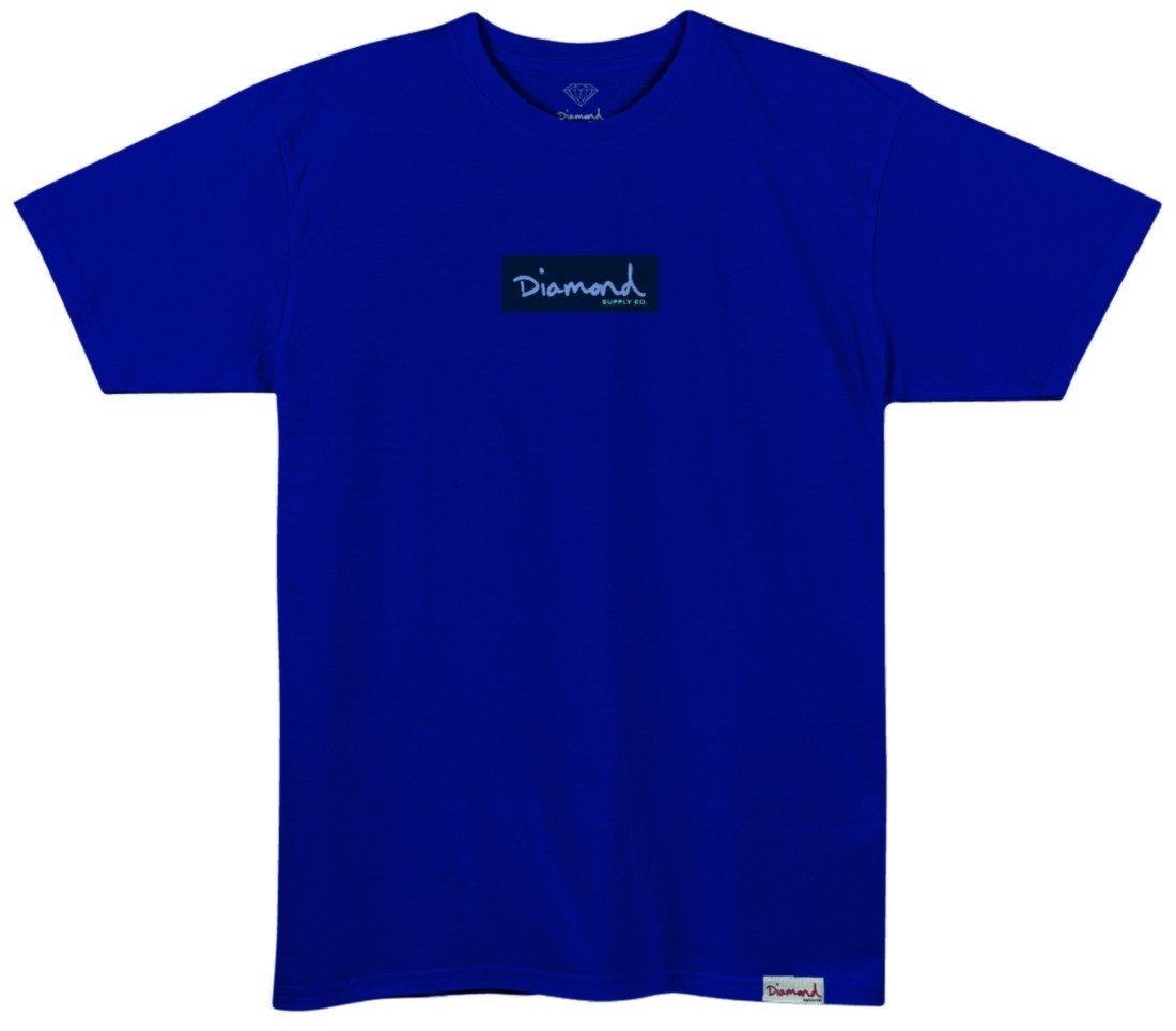 Camiseta Diamond Box Logo Tee - BLUEPRINT