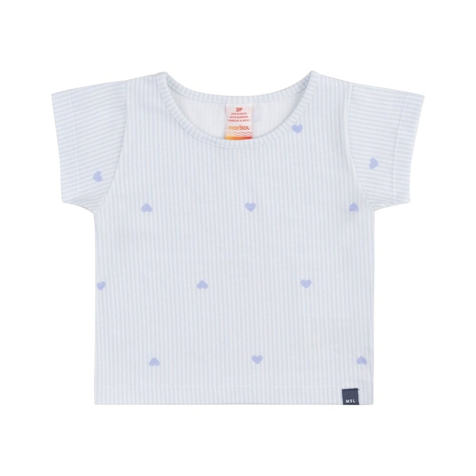 Infantil - Blusa Cropped Estampada Menina Marisol