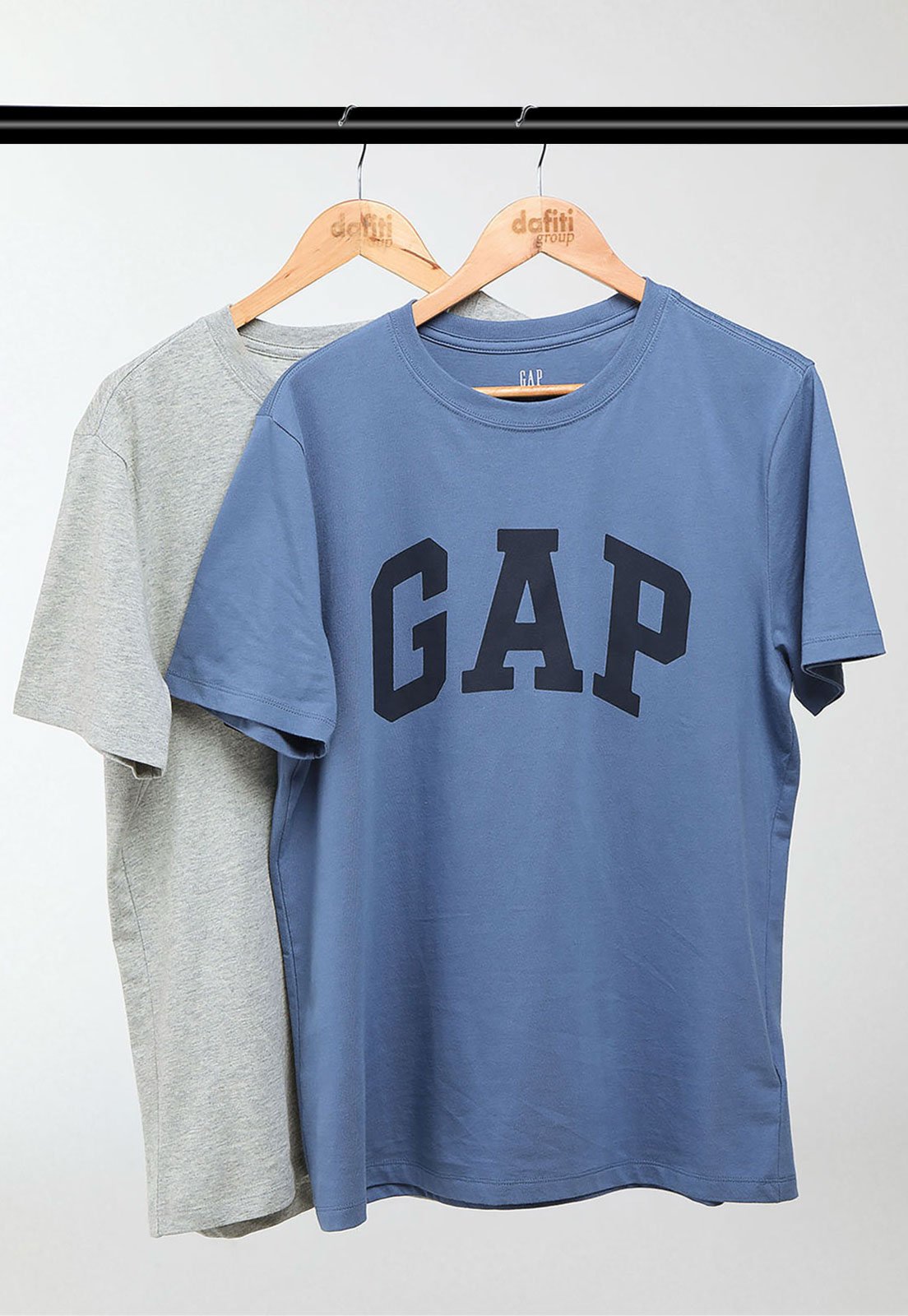 Kit Camiseta Masculina GAP Logo Maxi Azul