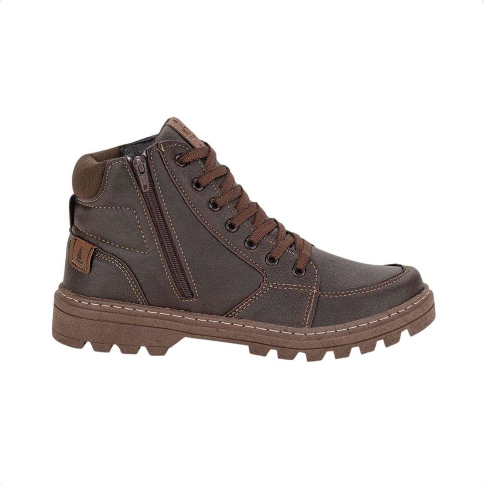 Bota Masculina Coturno Confort Way Marrom