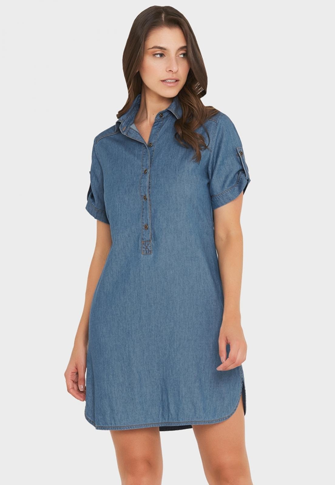 Vestido Chemise Jeans Delave Miss Joy 2942