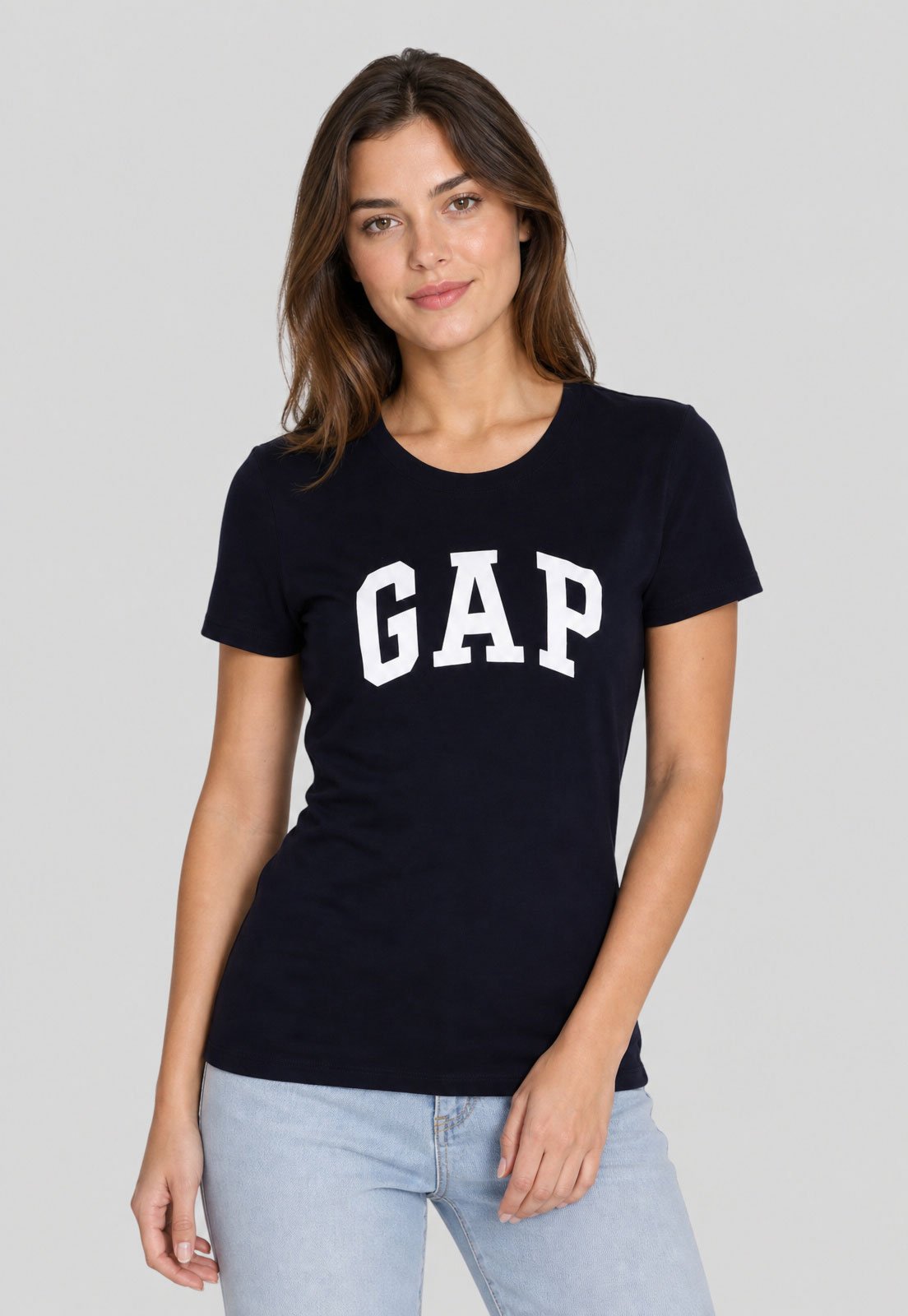 Camiseta GAP Logo Azul-Marinho
