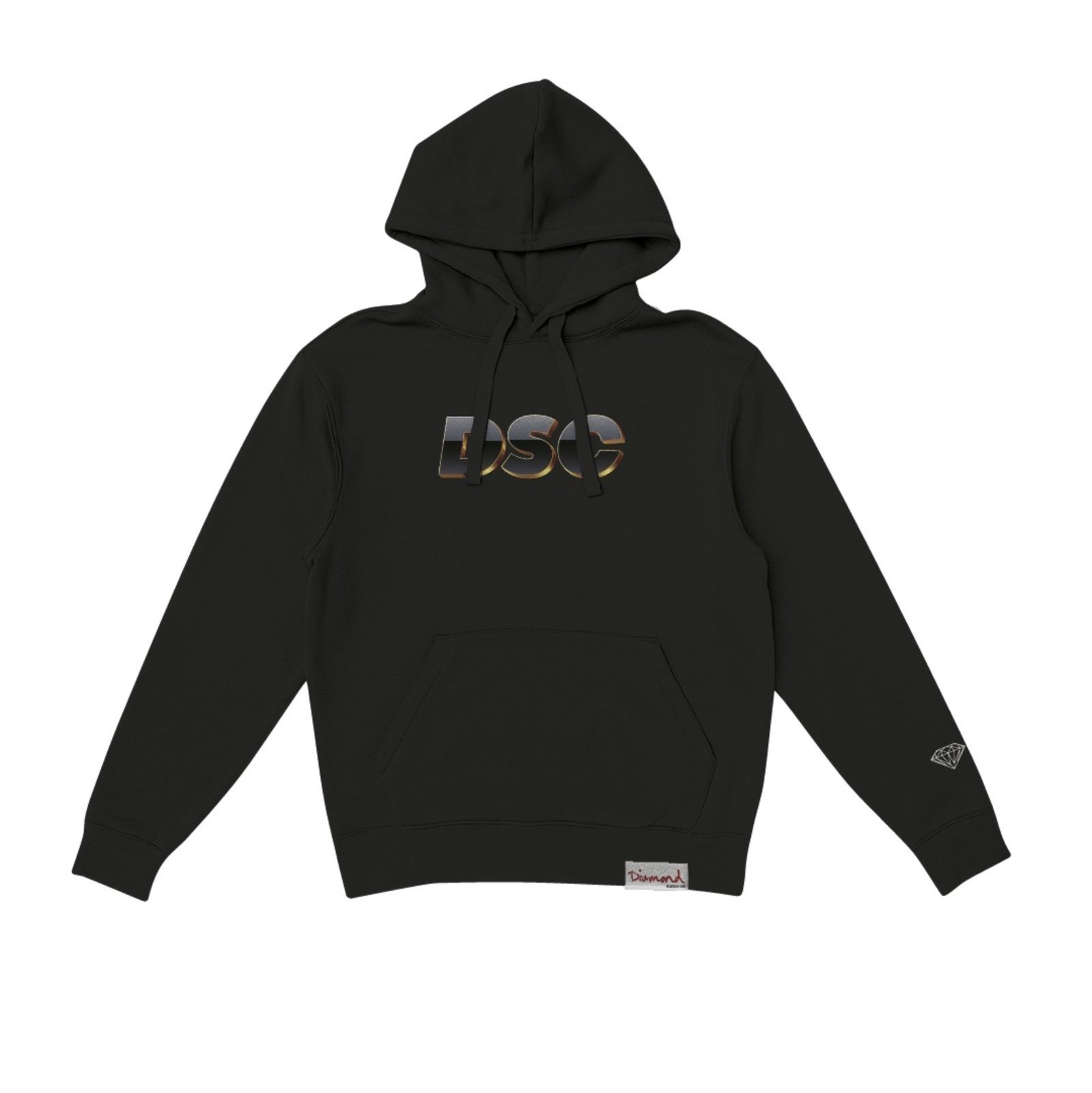 Moletom Diamond Dsc Hoodie - BLACK
