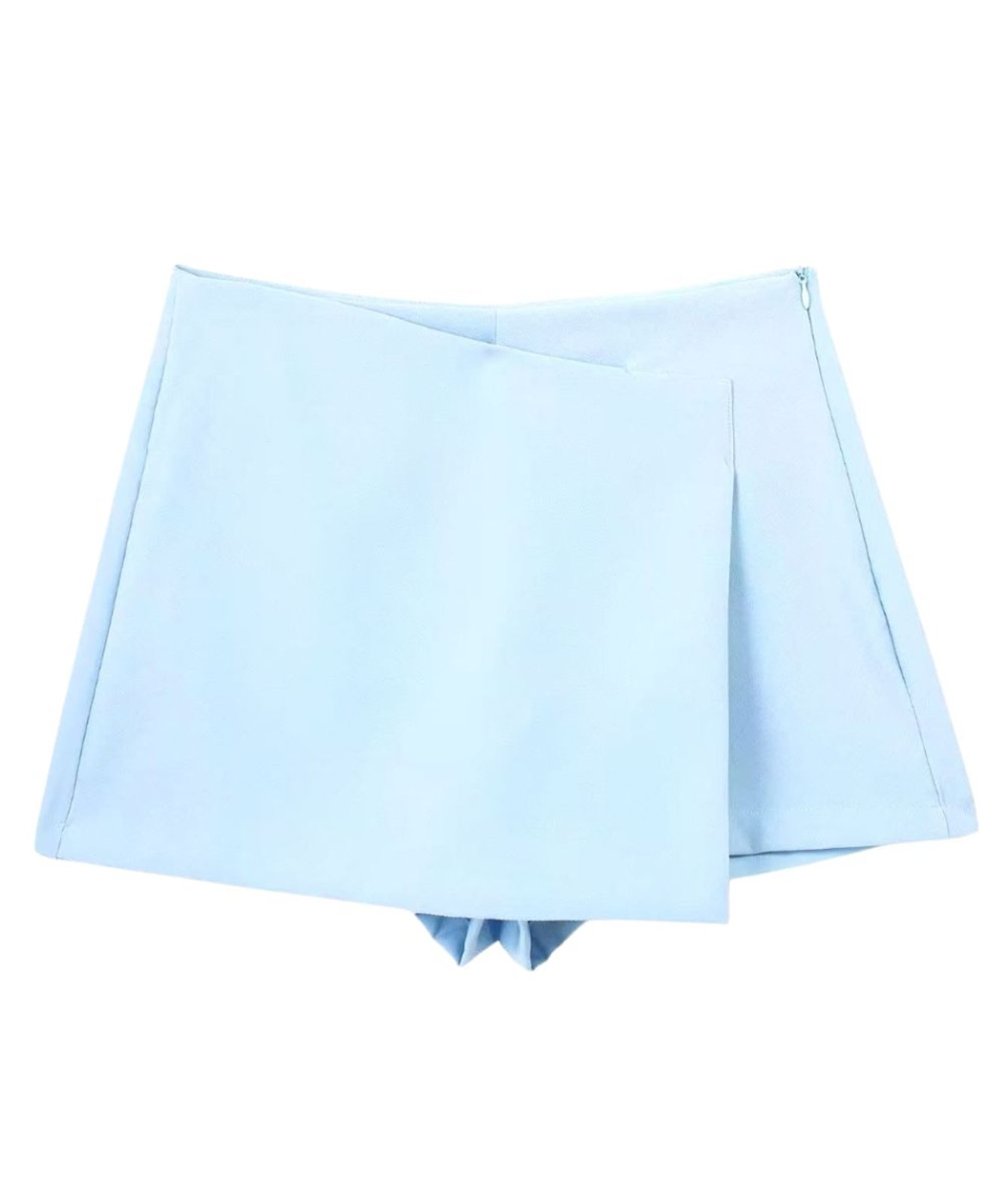 Short Saia Levosch Alfaiataria Azul Claro