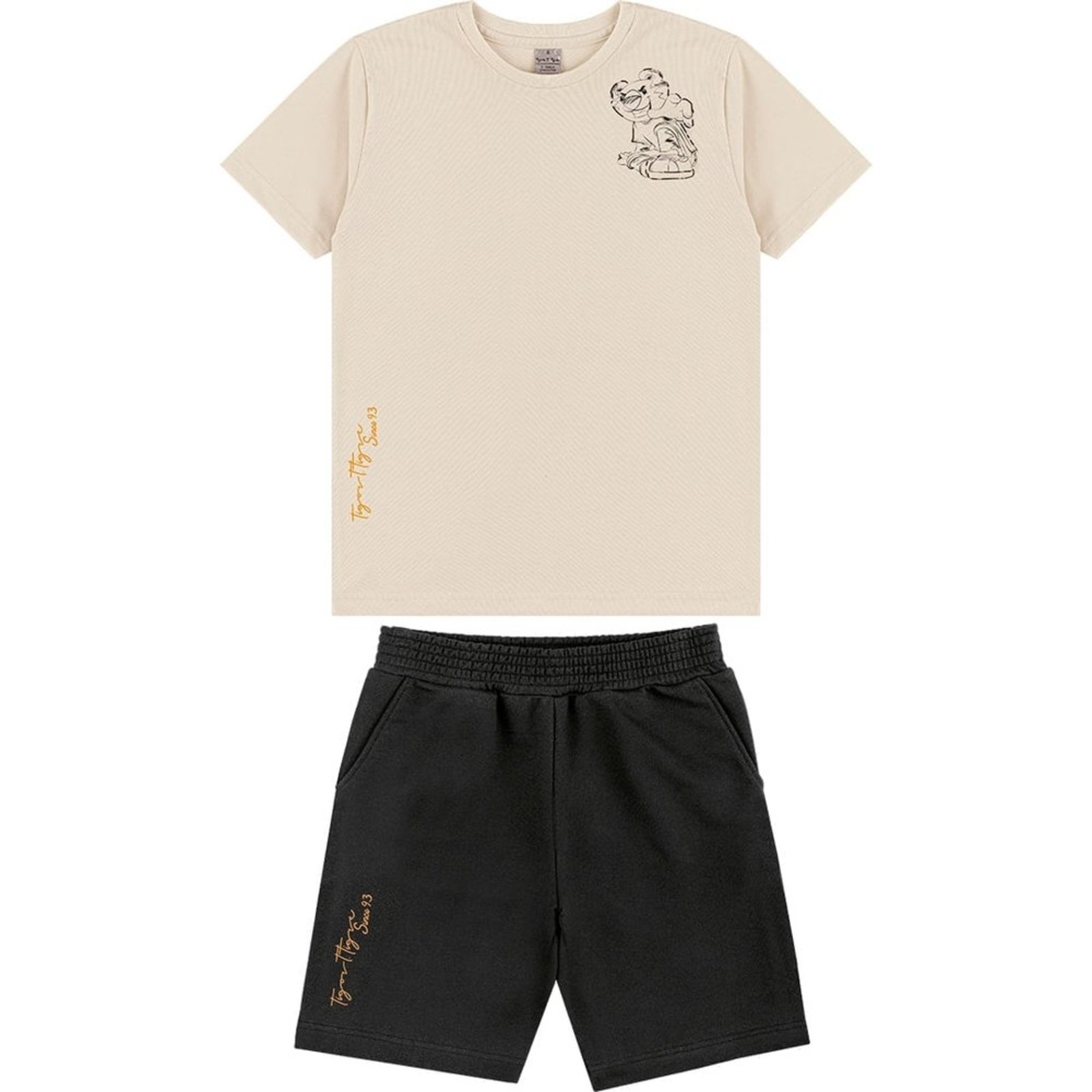 Infantil - Conjunto Curto Menino Tigor T. Tigre