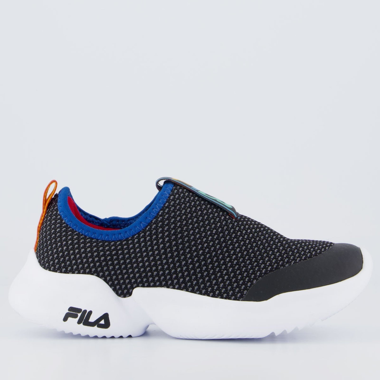 Tenis Fila Funny Branco e Preto