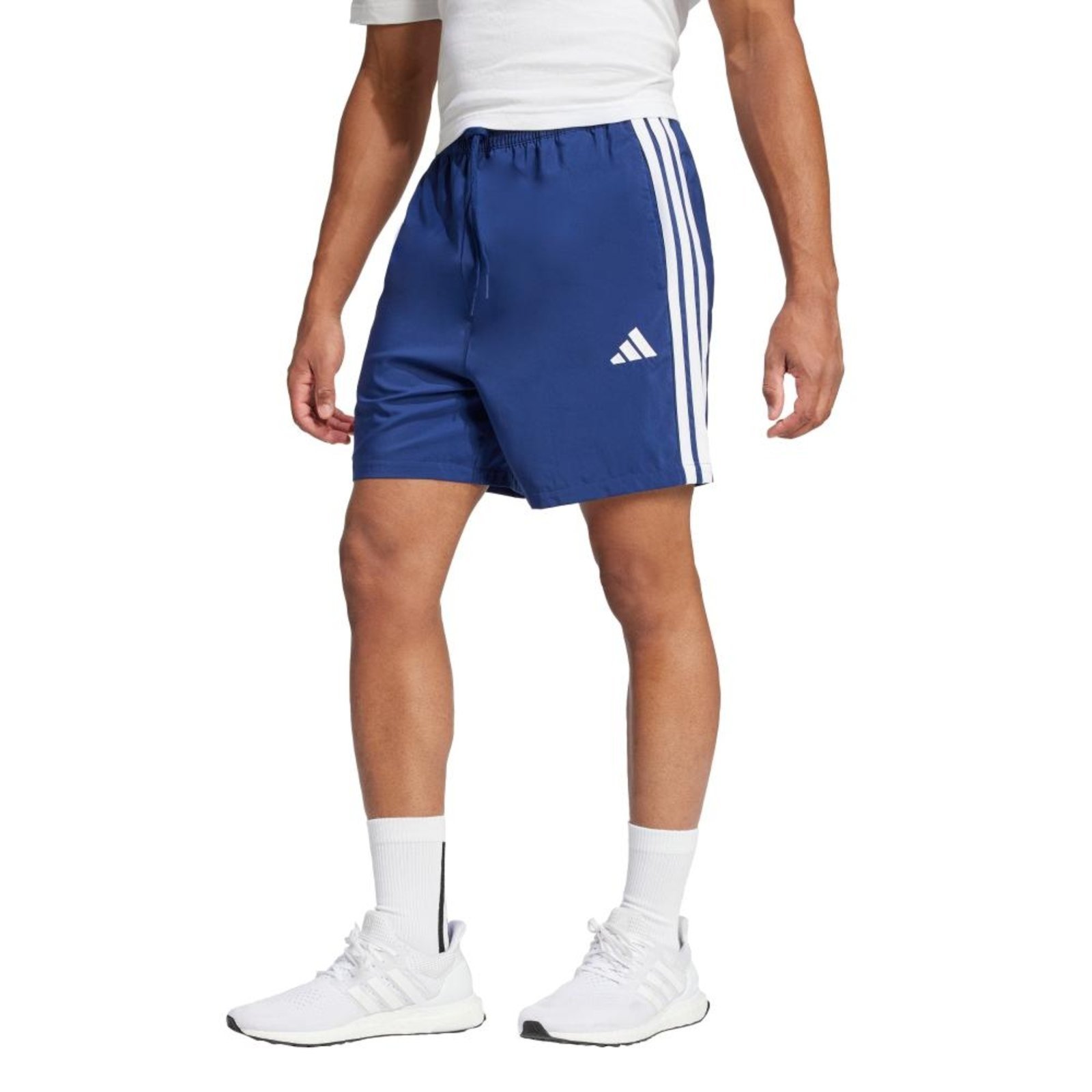 Shorts Essential Três Listras Chelsea adidas Sportswear Azul