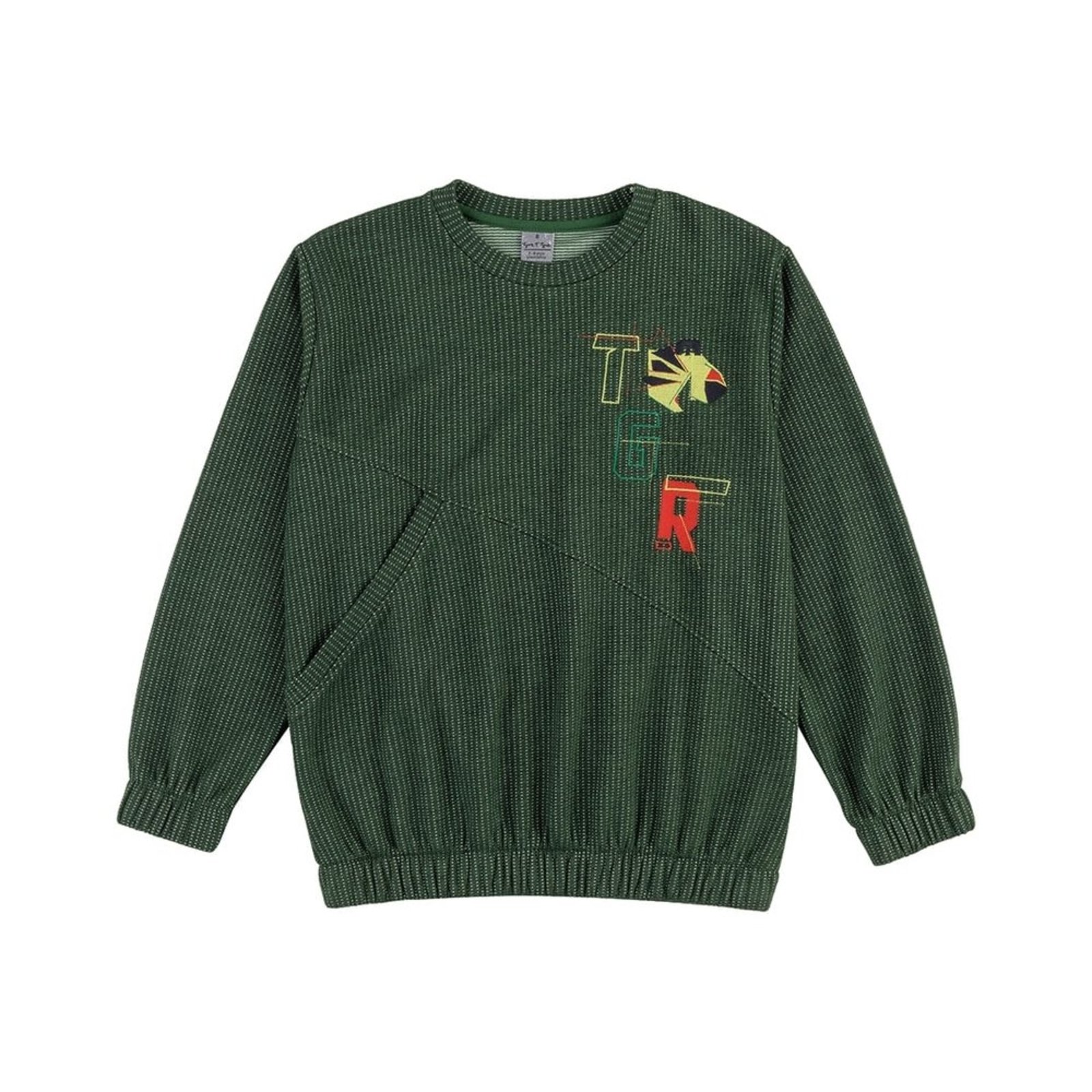 Infantil - Blusão Jaquard Menino Tigor T. Tigre