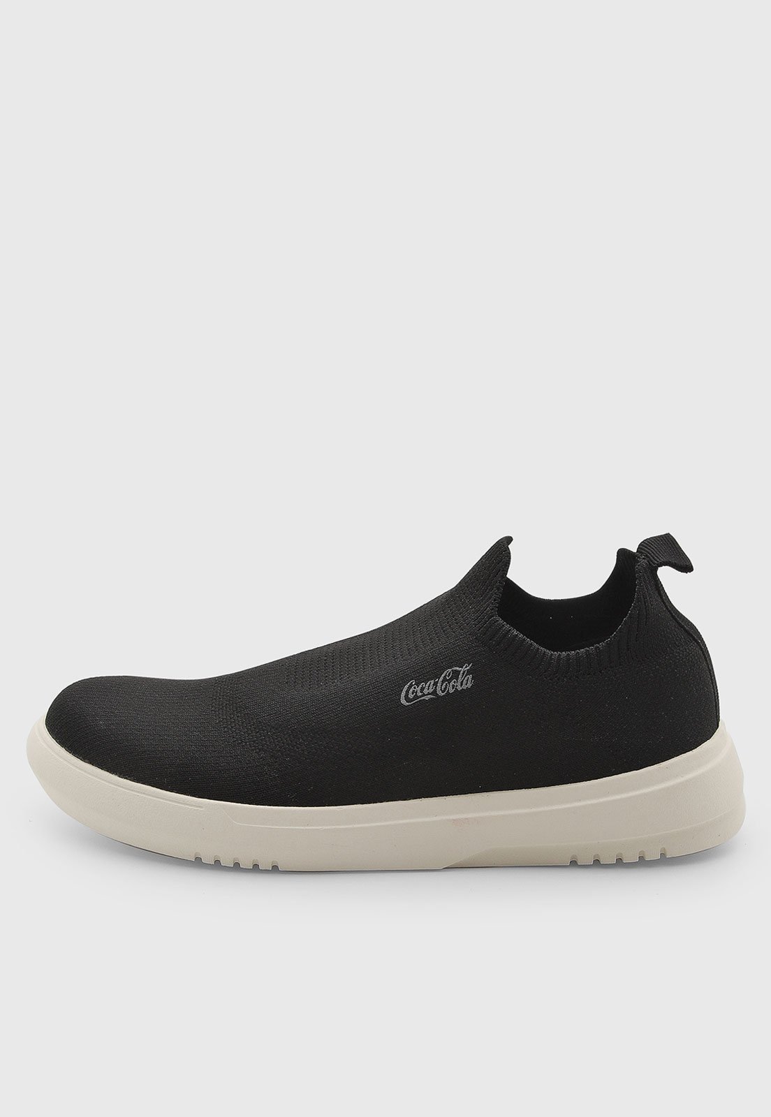 Tênis Masculino Coca Cola Slip On Preto