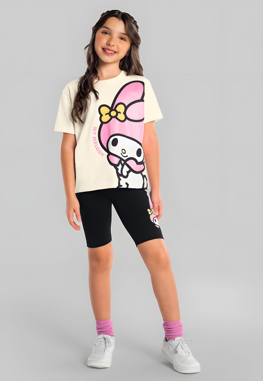 Infantil - Conjunto Brandili My Melody Off-White