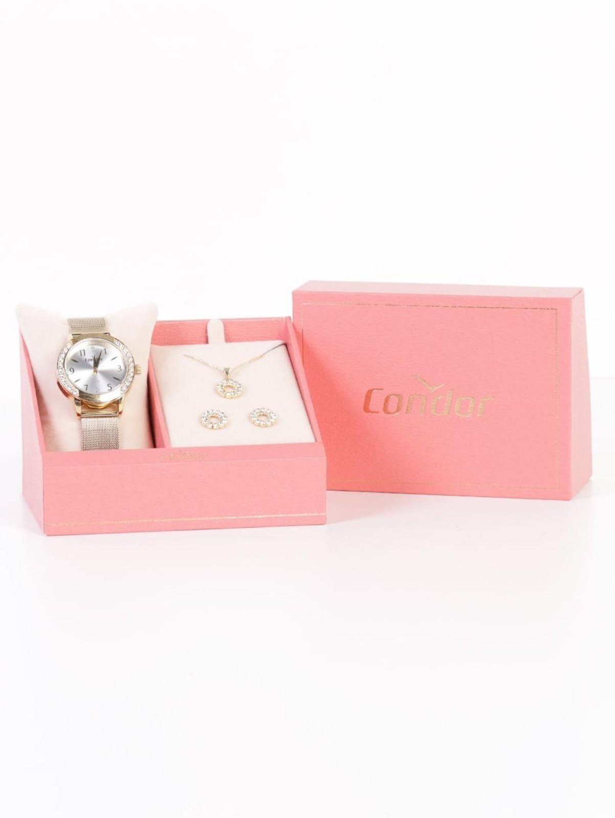 Vista 2 Relógio Condor Feminino Dourado unico Condor unico