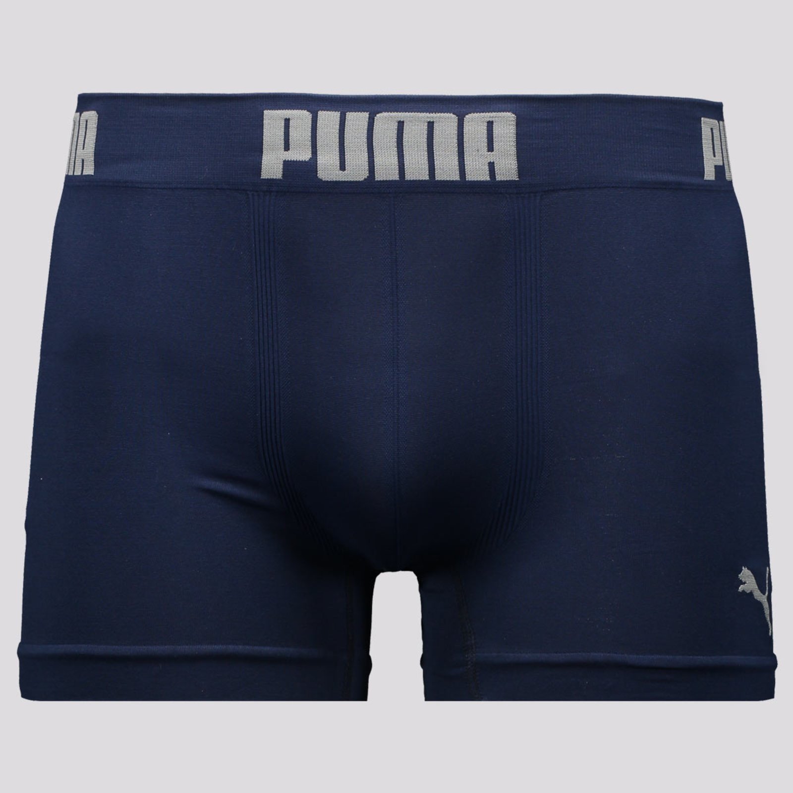 Vista 2 Cueca Boxer Puma Seamless Basic I Marinho azul marinho Puma azul marinho