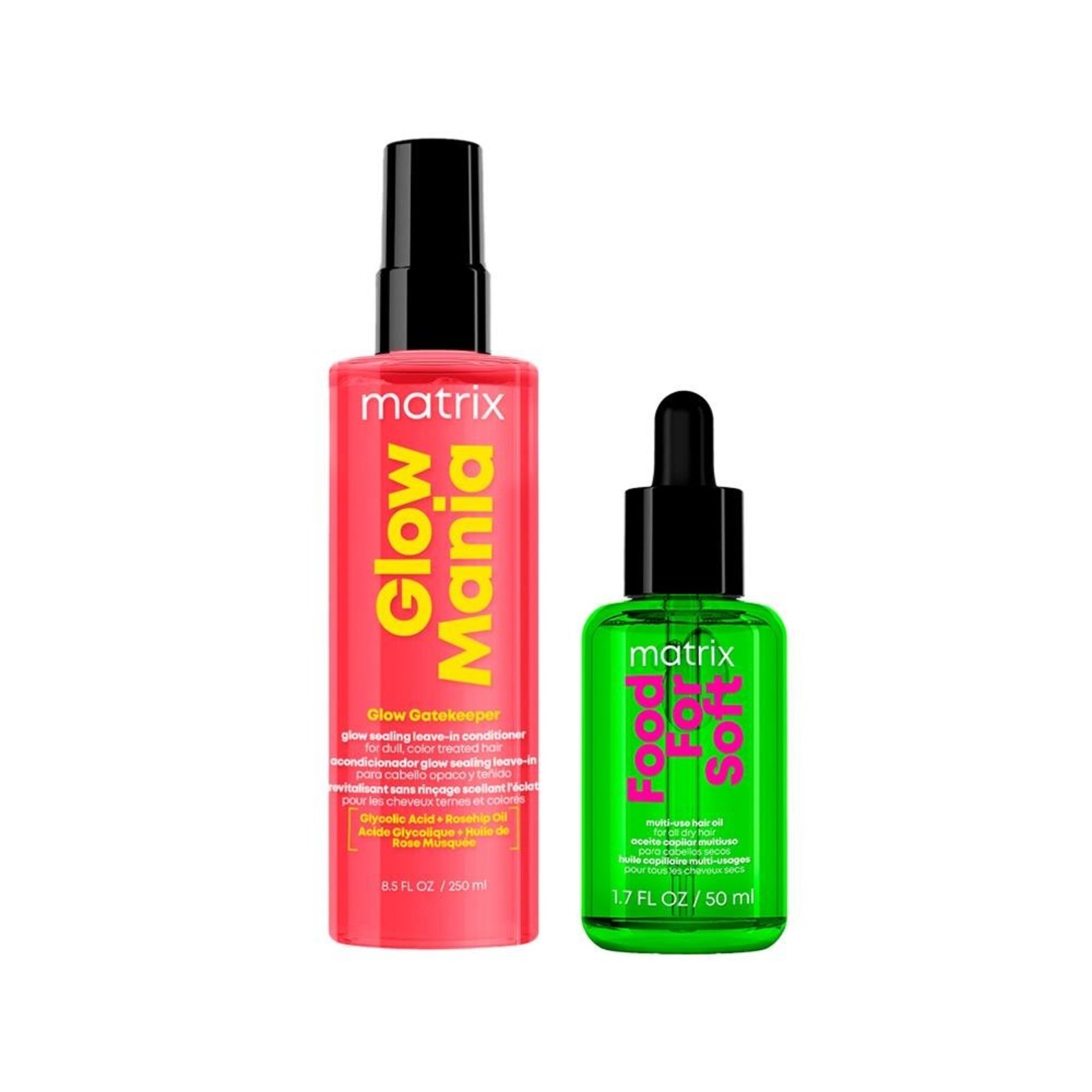 Kit Matrix Glow Mania Leave-In 200ml + 1 Produto