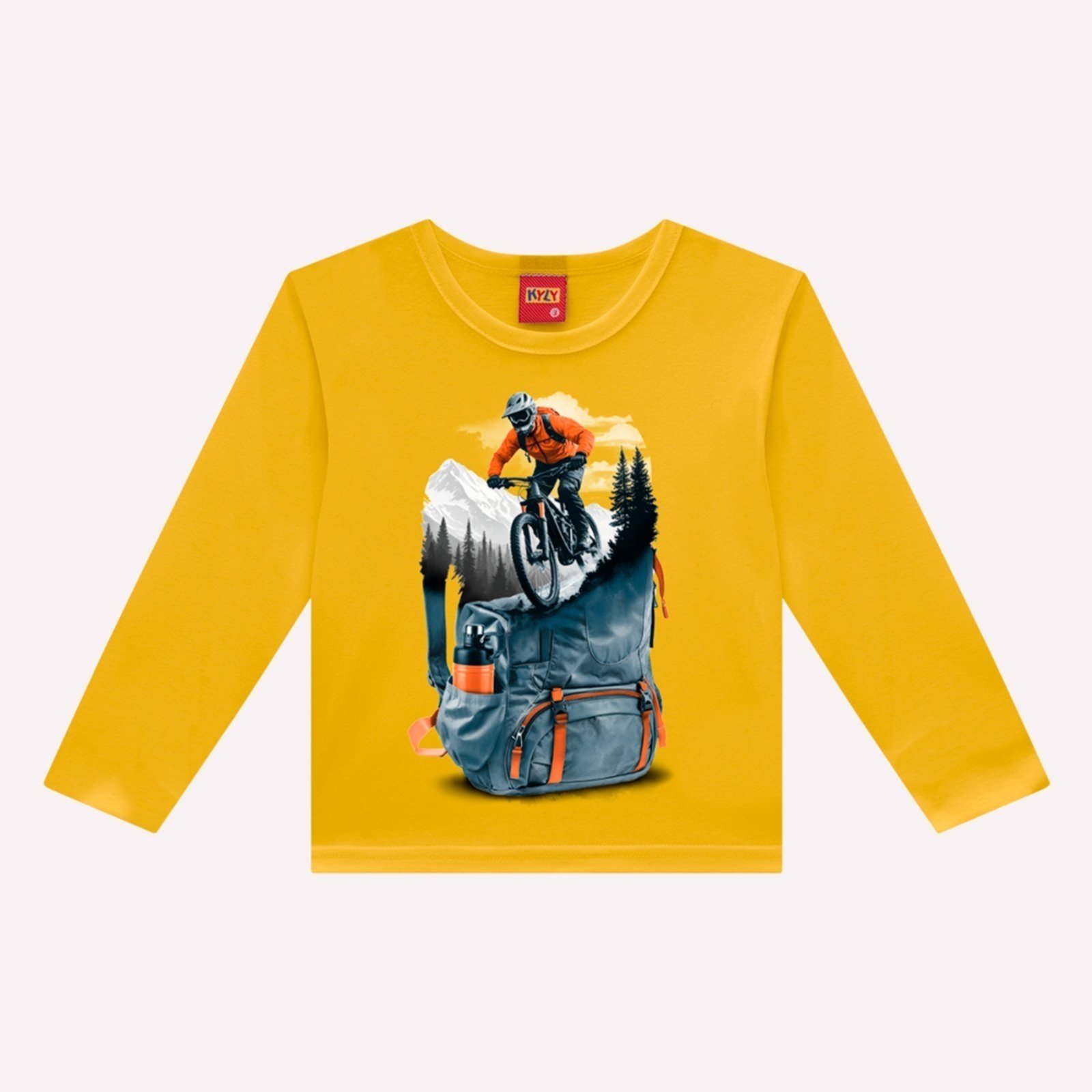 Infantil - Camiseta Menino em Algodão Kyly