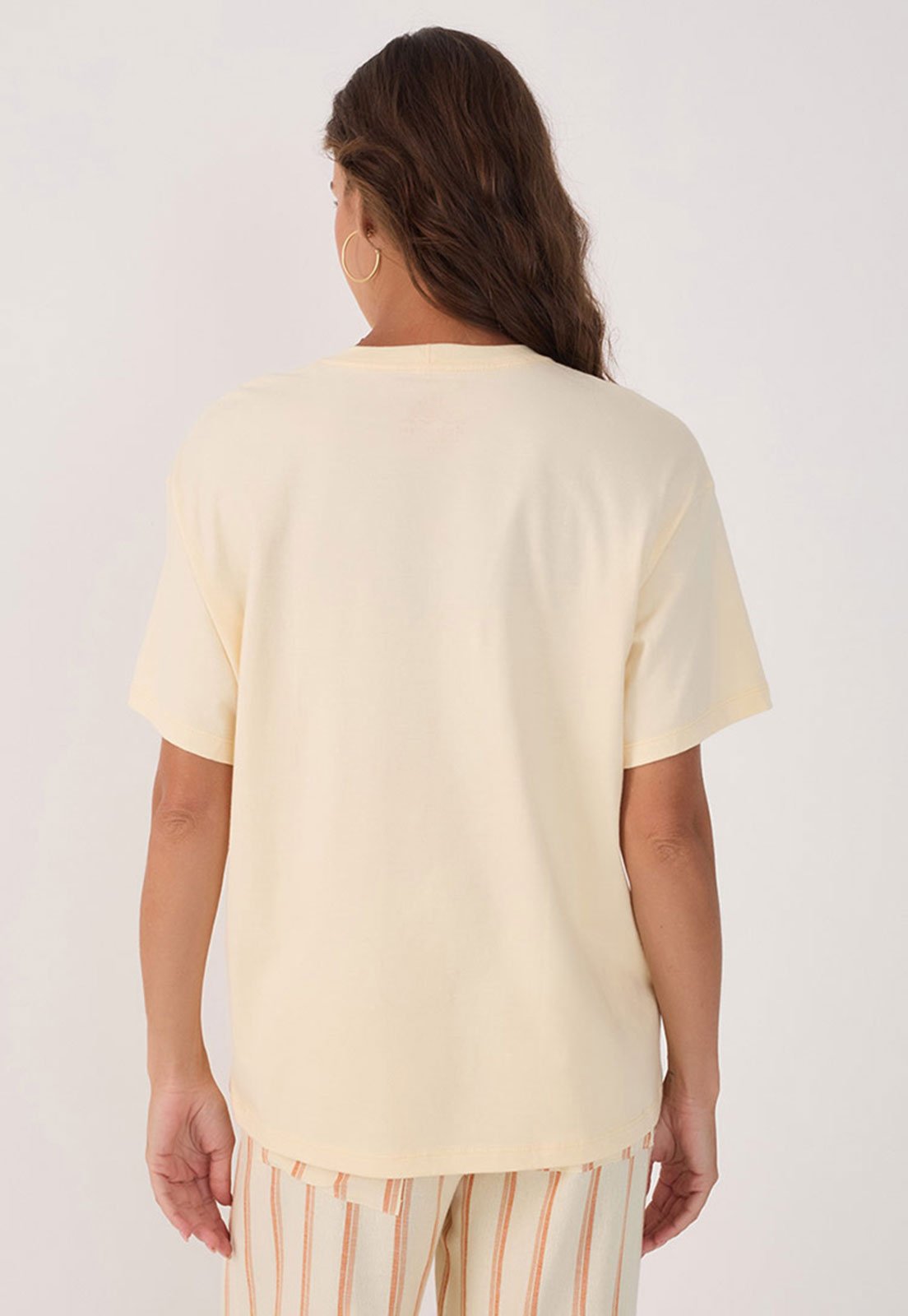 Vista 3 Camiseta Dress To Reta Bright Sun Golden Sand Amarela amarelo sand amarelo sand
