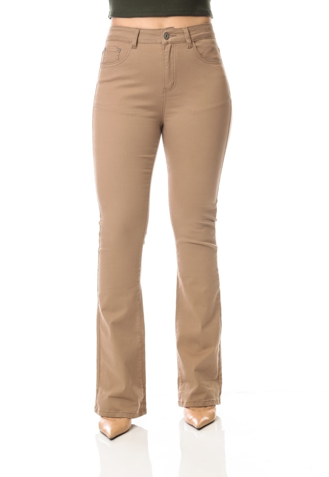 Calça Feminina Boot Cut Crocker