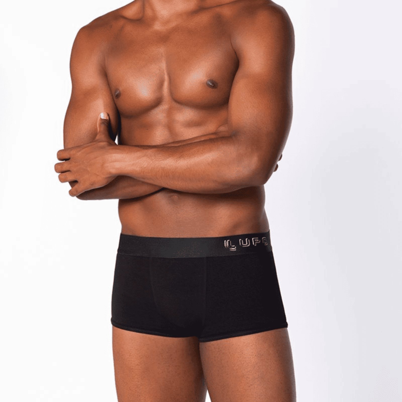 Vista 2 Cueca Lupo Sunga Algodão com Elastano branco Lupo branco
