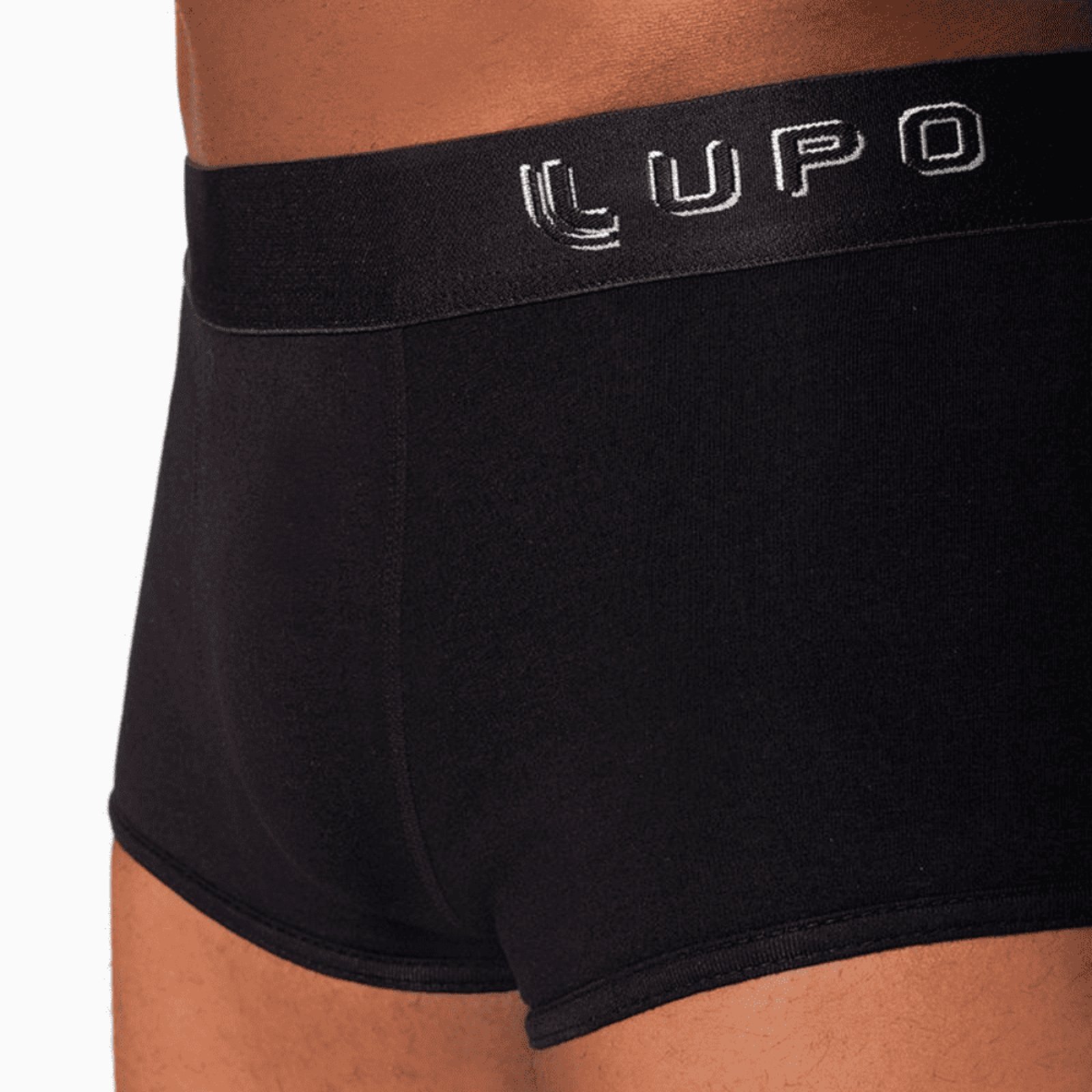 Vista 3 Cueca Lupo Sunga Algodão com Elastano branco Lupo branco