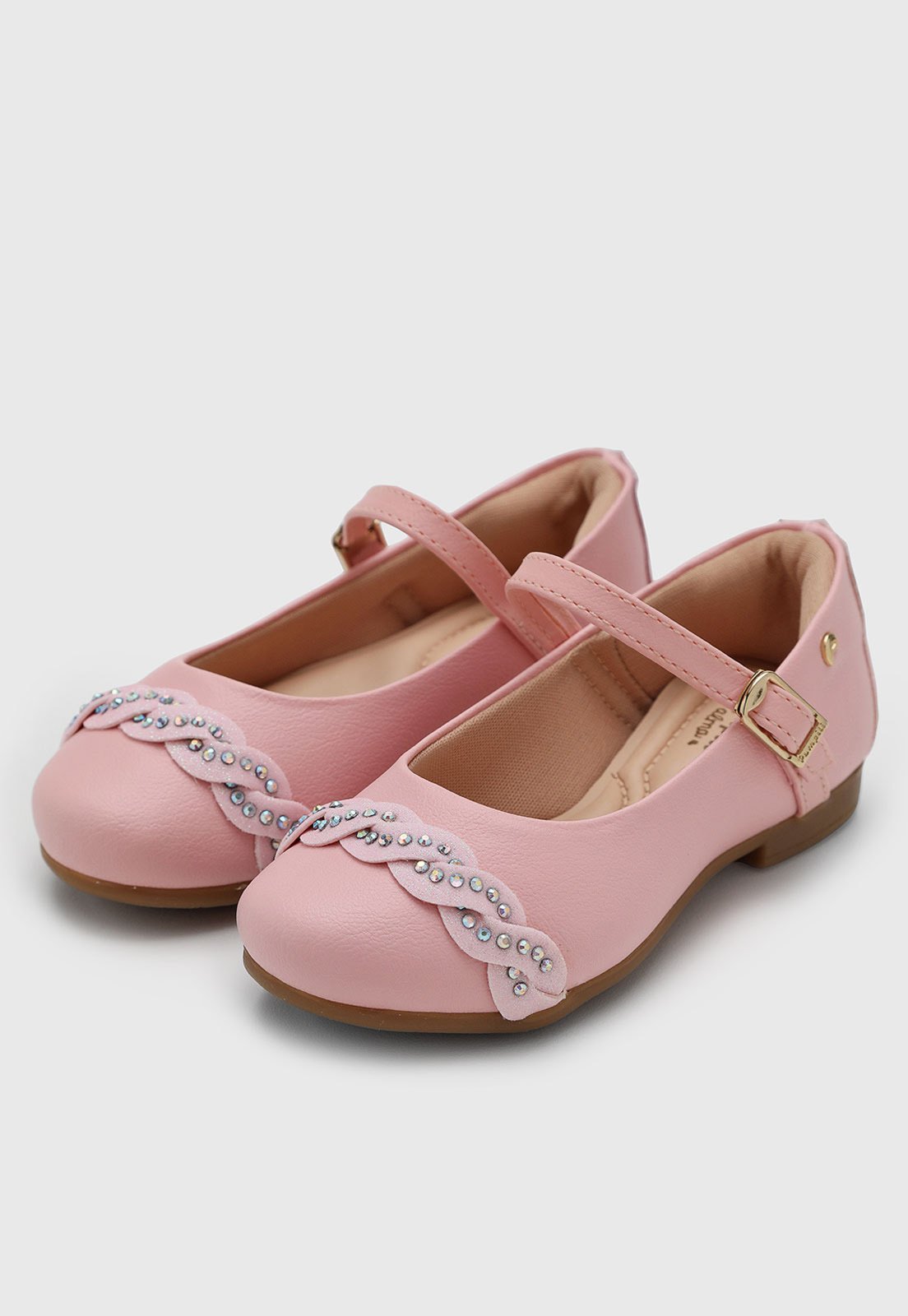 Vista 2 Infantil - Sapatilha Pampili Angel rosa Pampili rosa