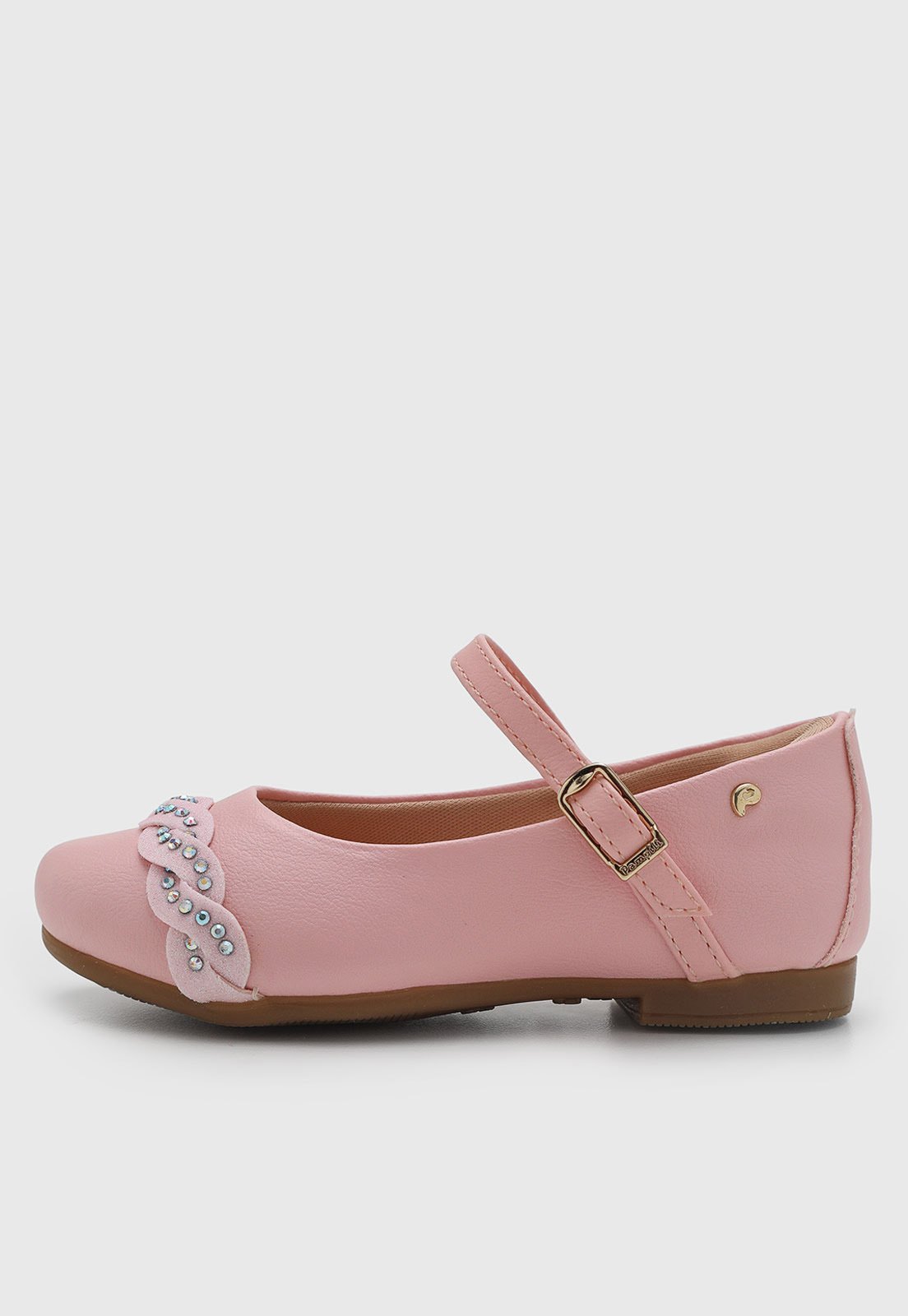 Vista 3 Infantil - Sapatilha Pampili Angel rosa Pampili rosa