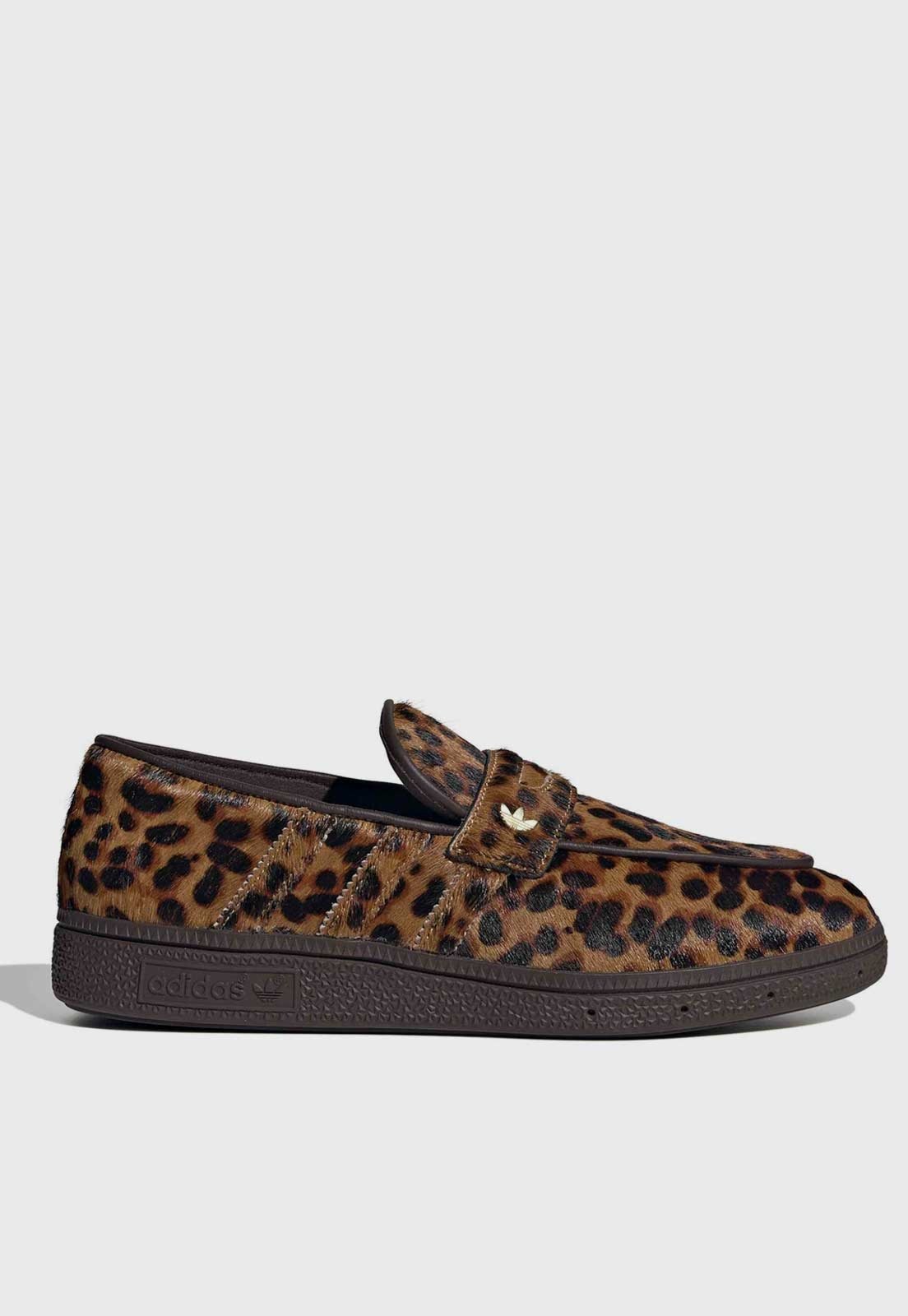 Tênis adidas Originals Handball Spezial Loafer Animal Print Caramelo