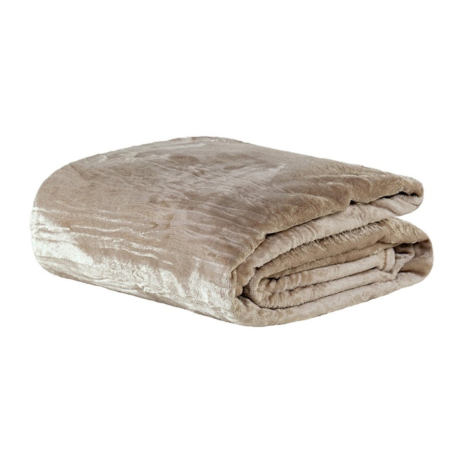 Cobertor Coberta Peletizado Queen Ultrasoft Alto Relevo Dupla Face - Sand