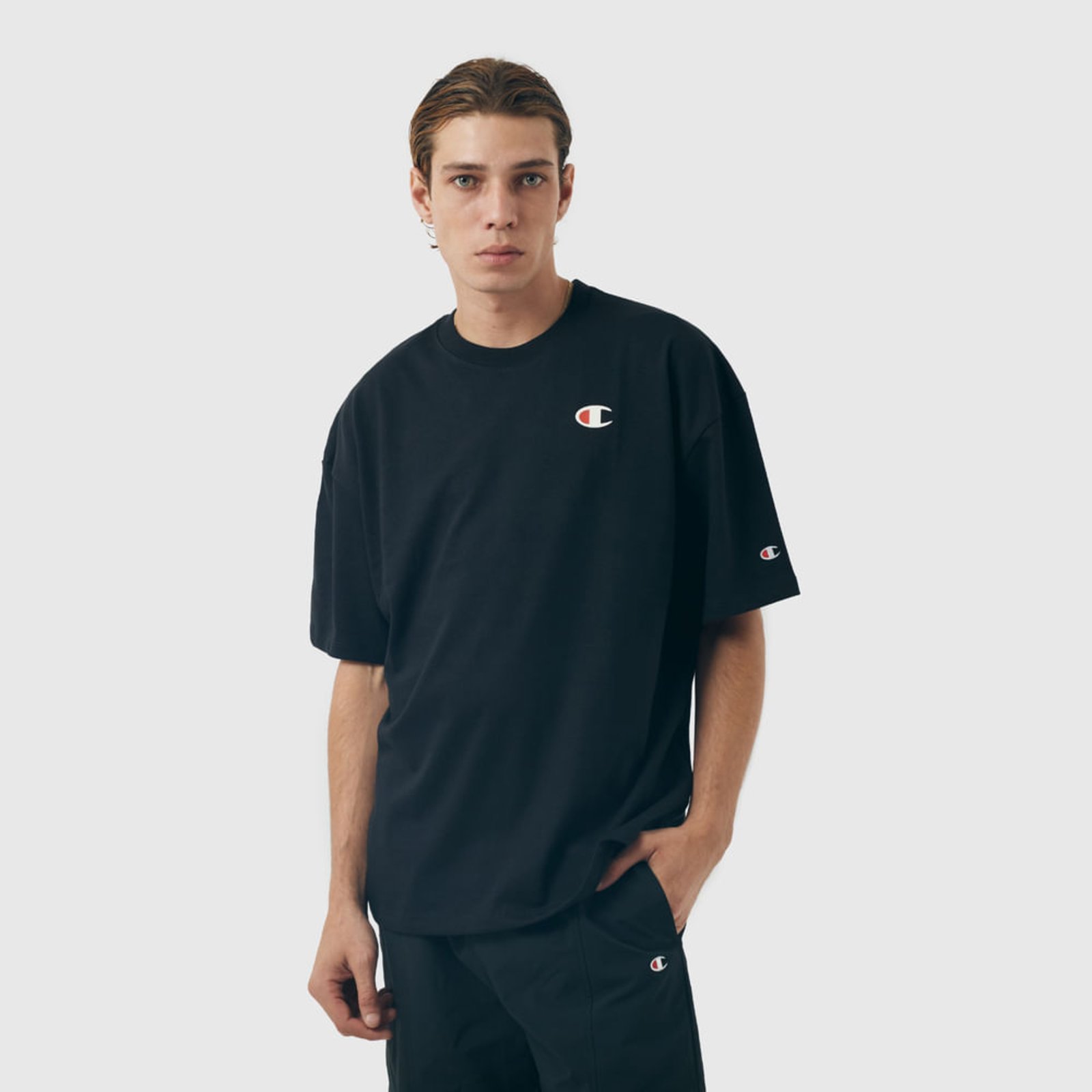 Camiseta Champion Life Boxy Nano Text Ink