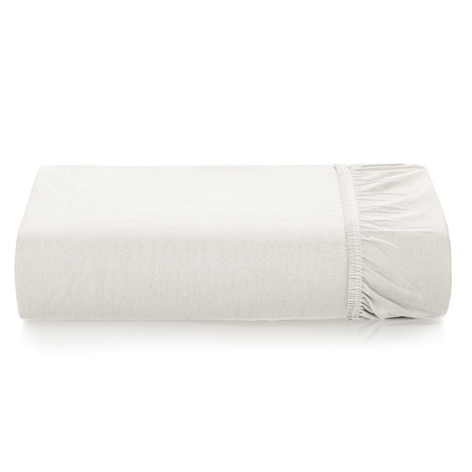 Lençol Com Elástico Queen Karsten 300 Fios Algodão Egípicio Bossa Branco