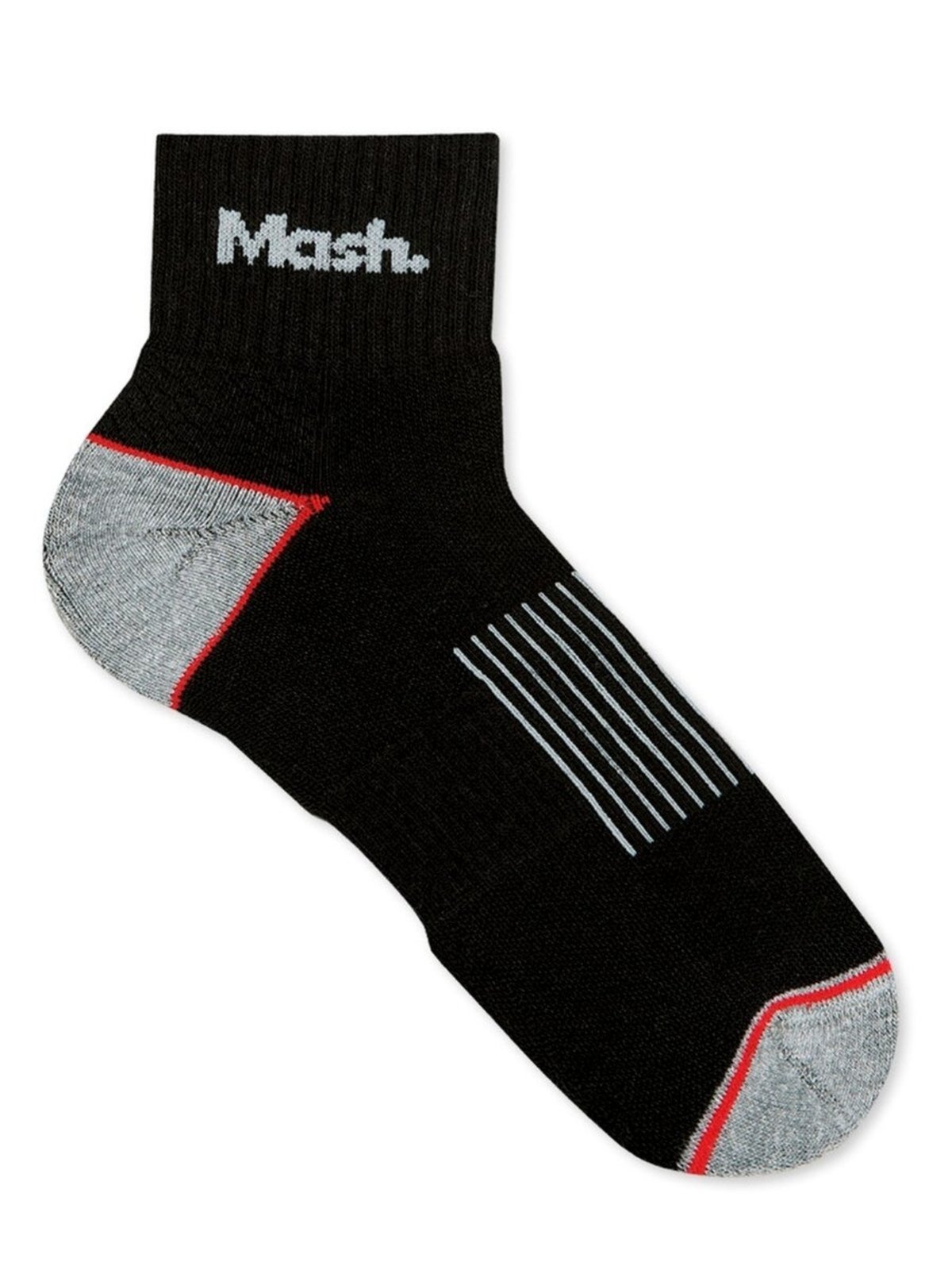 Meia Esportiva Cano Médio Mash 215.19 Preto