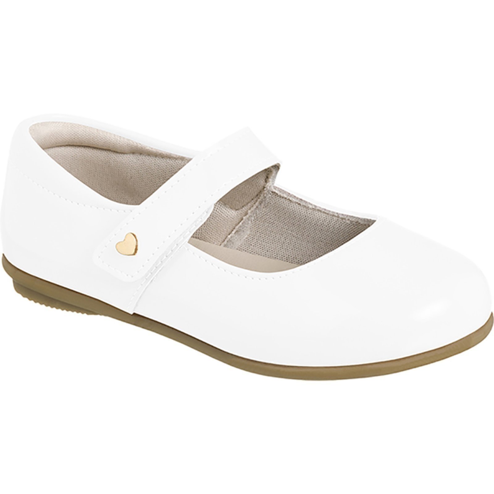 Infantil – Sapatilha Ortopasso Love Menina Branco