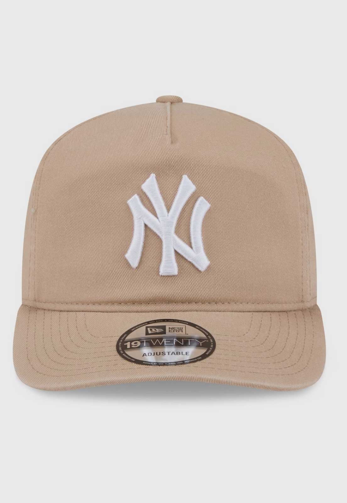 Vista 3 Boné Unissex New Era New York Yankees new era bege
