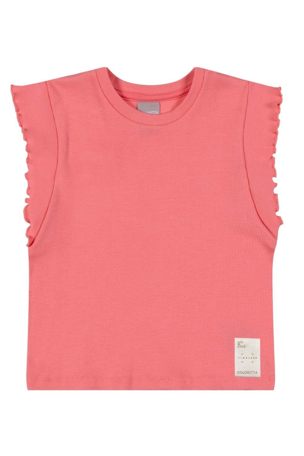 Infantil - Blusa Menina Frufrus Timeless Colorittá Rosa