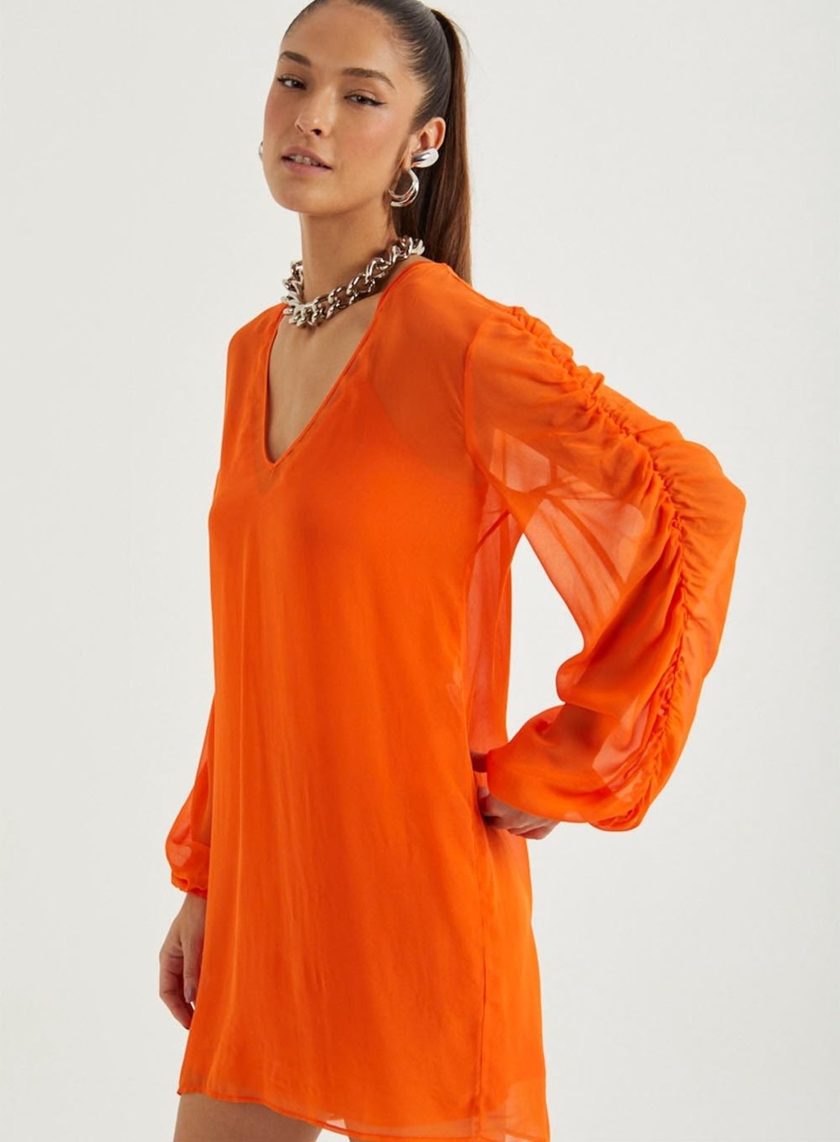 Vestido Colcci Sport Laranja
