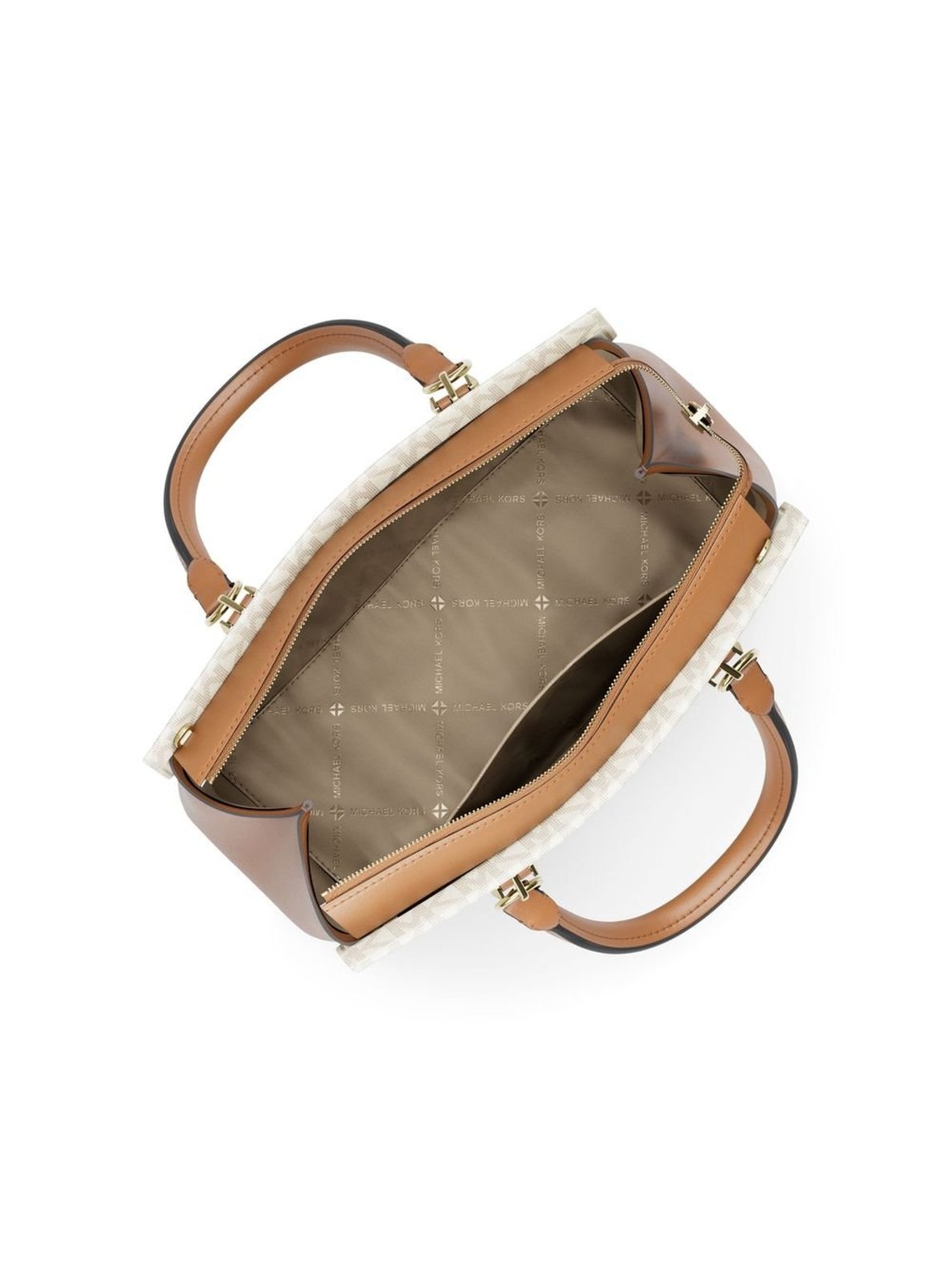 Vista 3 Bolsa Tiracolo Marilyn Média Em Logo 35F5G6AS2B150 marrom marrom