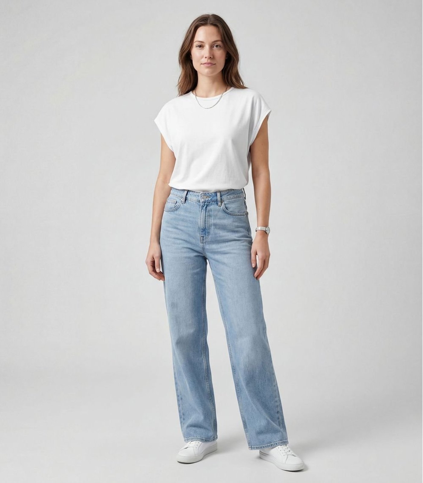 Vista 3 Blusa Feminina Infinita Cor branco INFINITA COR branco