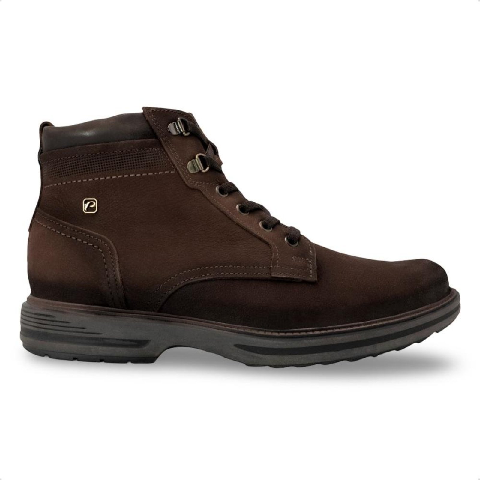 Bota Pegada Masculino em Couro Toronto 181802 Marrom