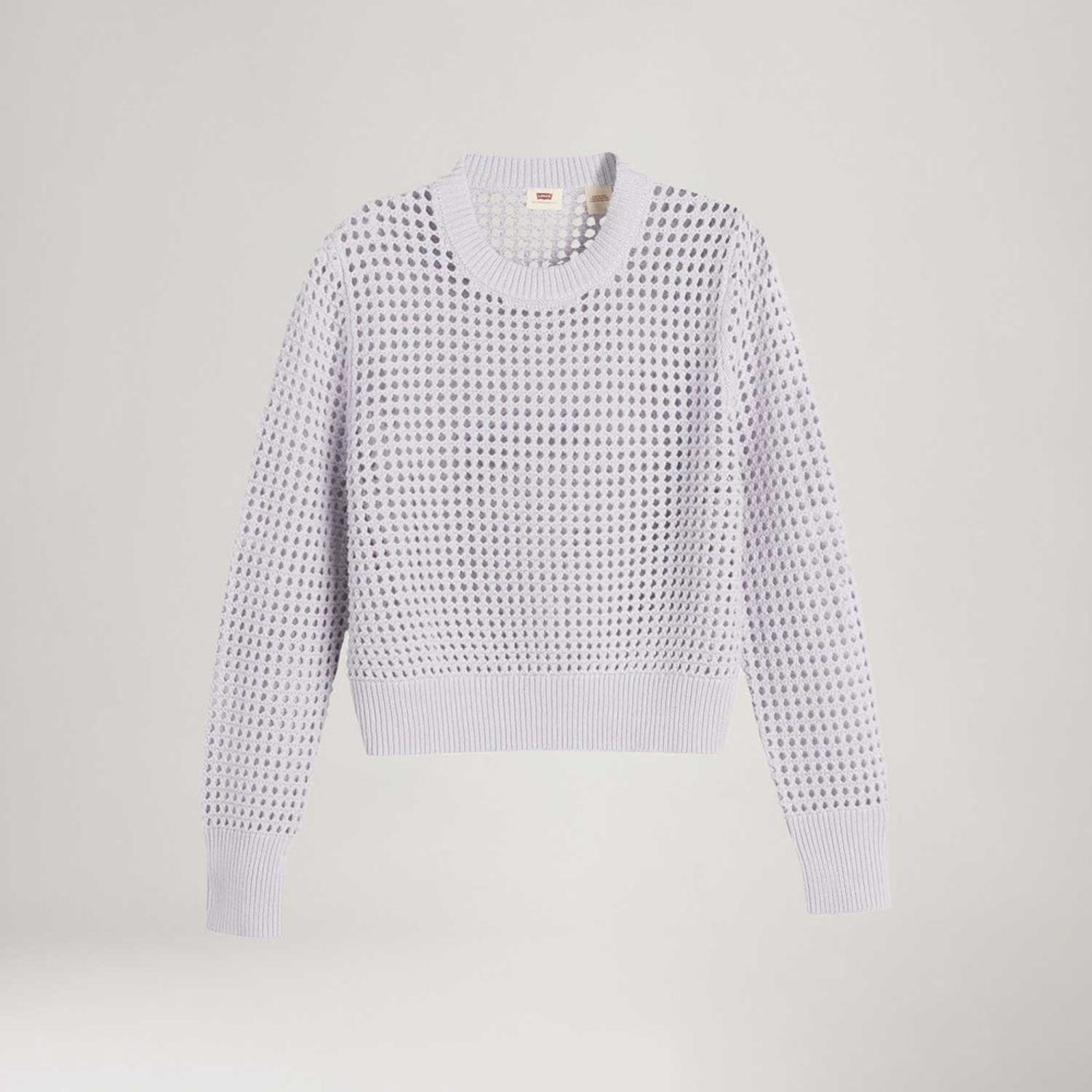 Blusa Levi’s® Superbloom Crochet Azul Manga Longa