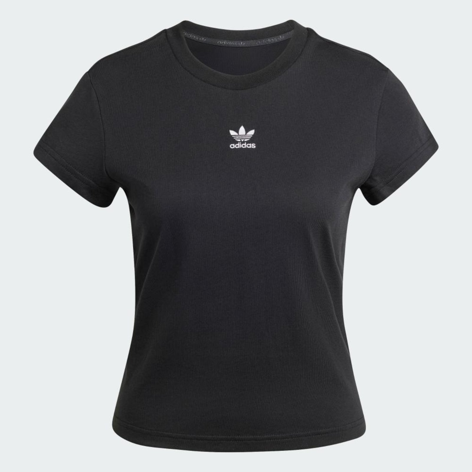 Vista 3 Camiseta Essentials Slim adidas Originals preto adidas Originals preto