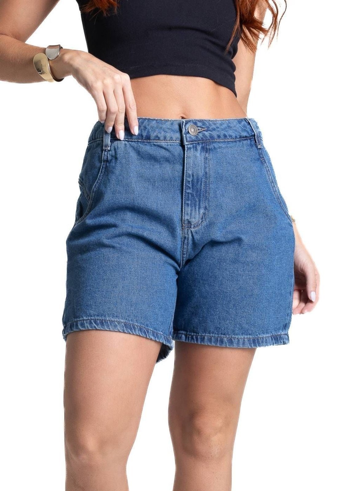 Shorts Jeans Sawary - 282200 - Azul - Sawary
