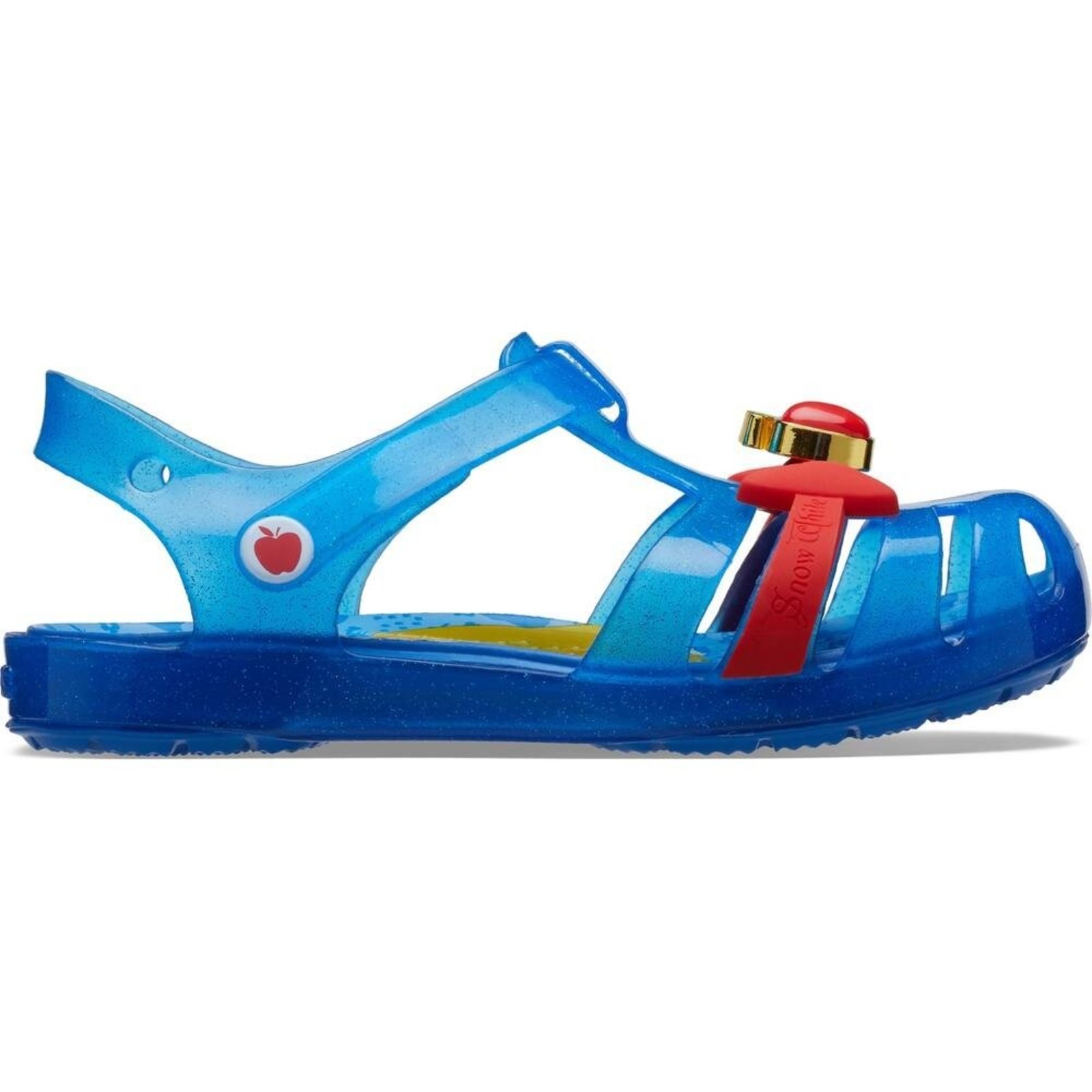 Infantil - Sandália Crocs Isabella Snow White Sandal T Bright Cobalt Azul