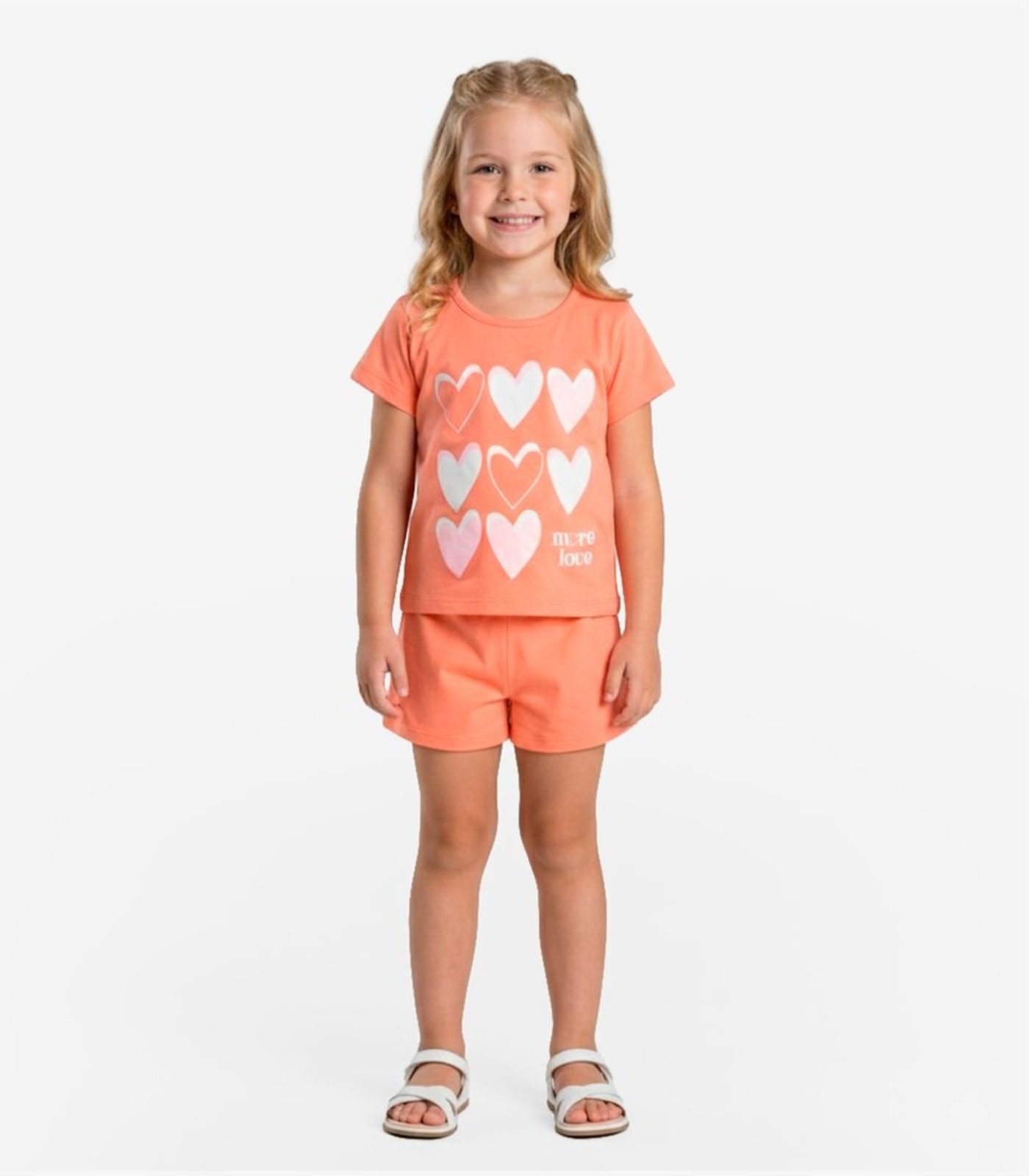 Infantil - Conjunto Menina Seletc Vermelho