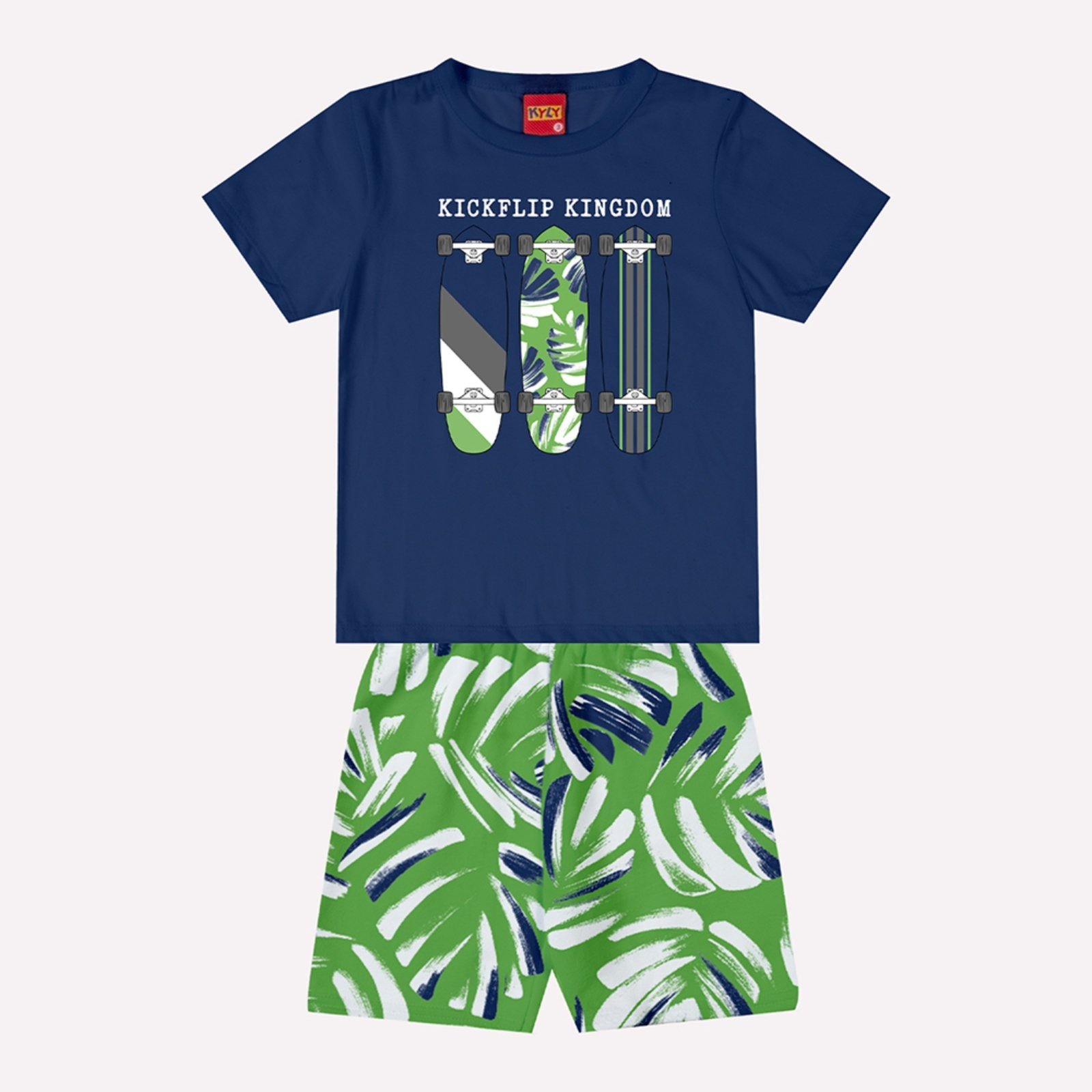 Infantil – Conjunto Menino Skate Kyly