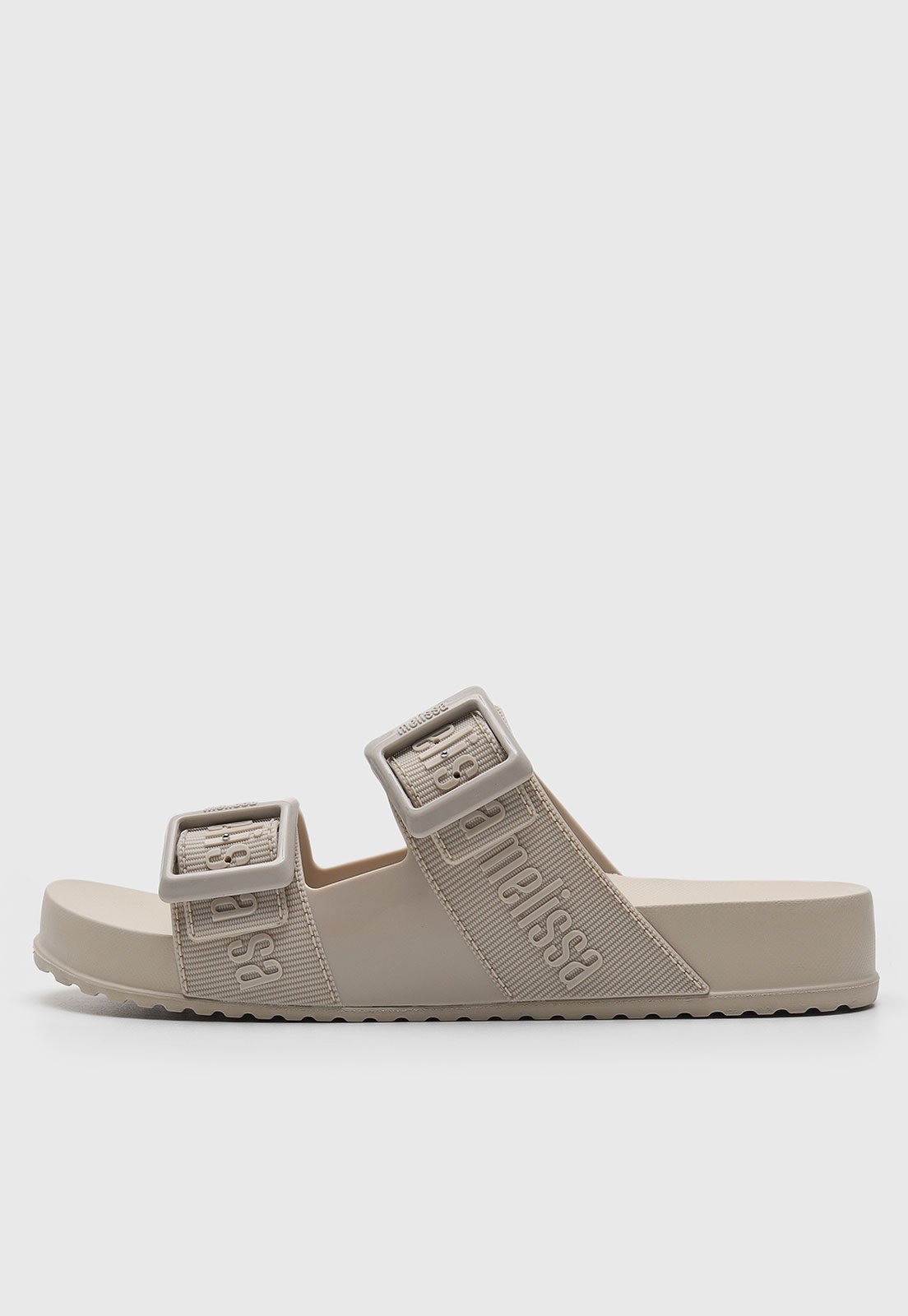 Rasteira Slide Melissa Cozy M Love Bege