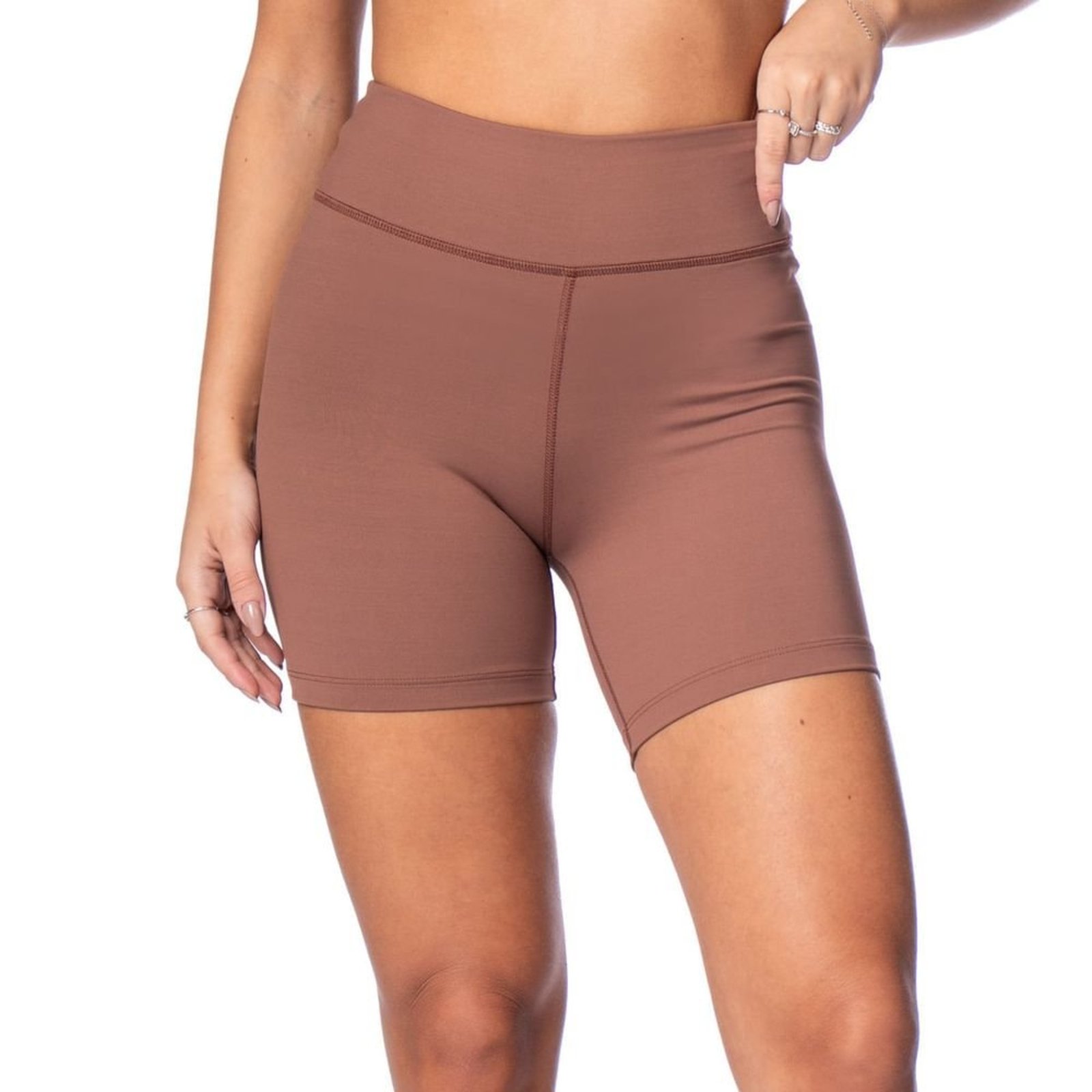 Bermuda Feminina Fila Flat Life Ii Performance Marrom Claro