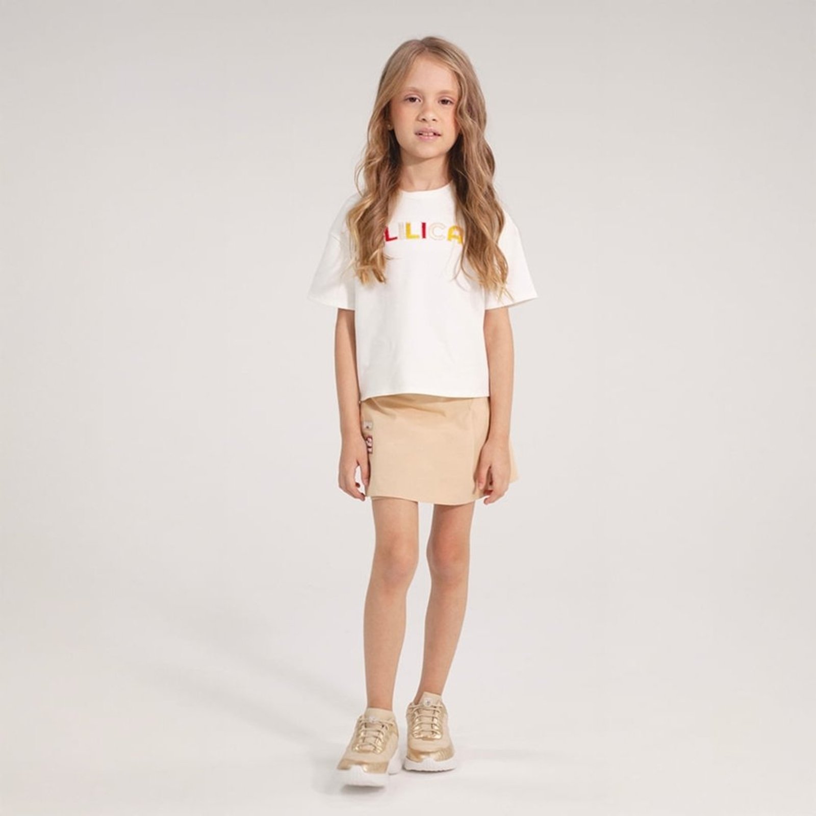 Infantil - Blusa Manga Curta Feminino Lilica Ripilica