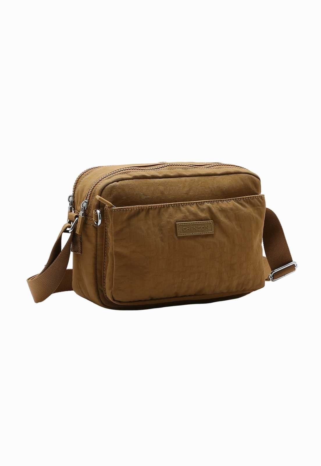 Bolsa Feminina Chenson Transversal Sport Cool 3785599 Marrom