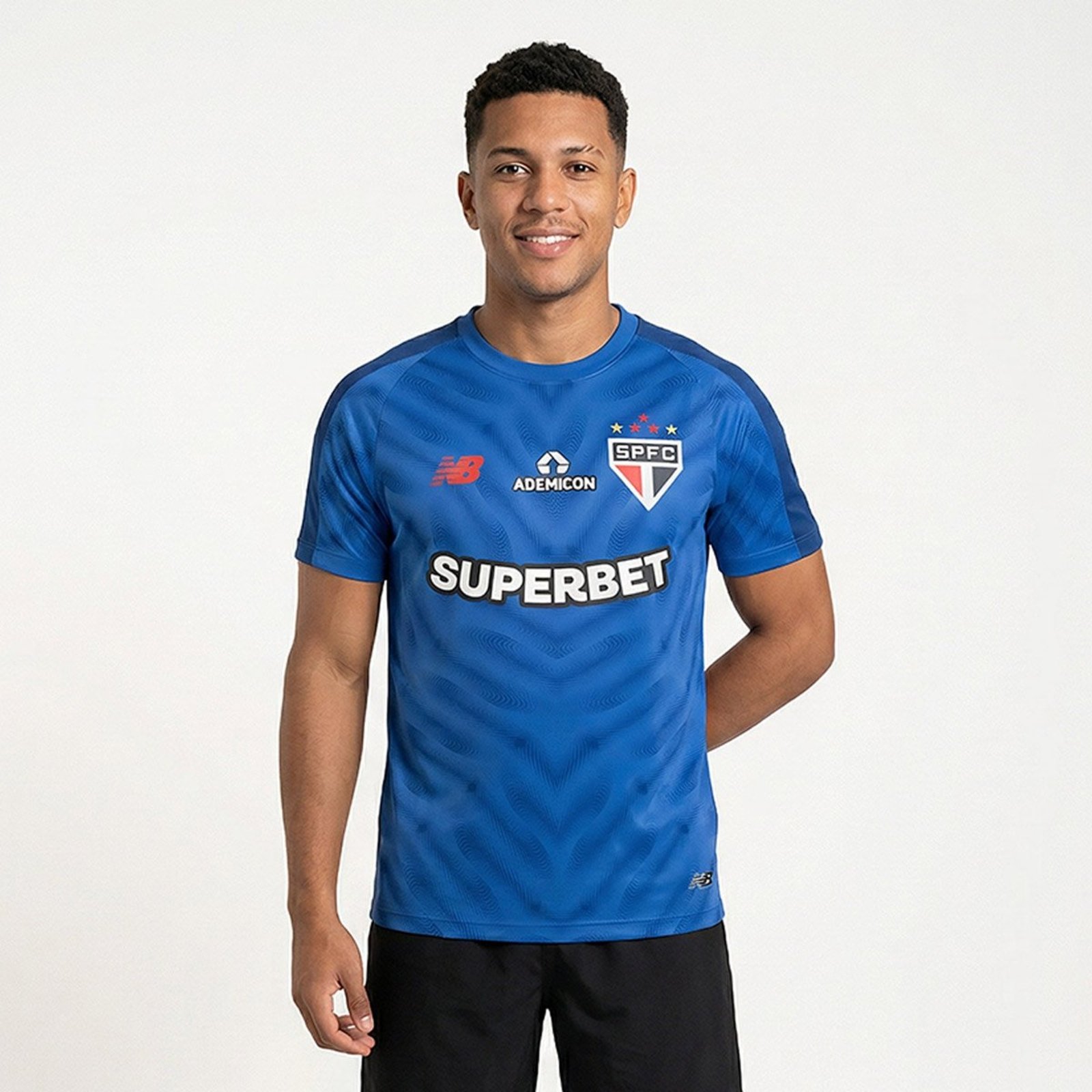 Camisa New Balance São Paulo Goleiro 2026 Azul