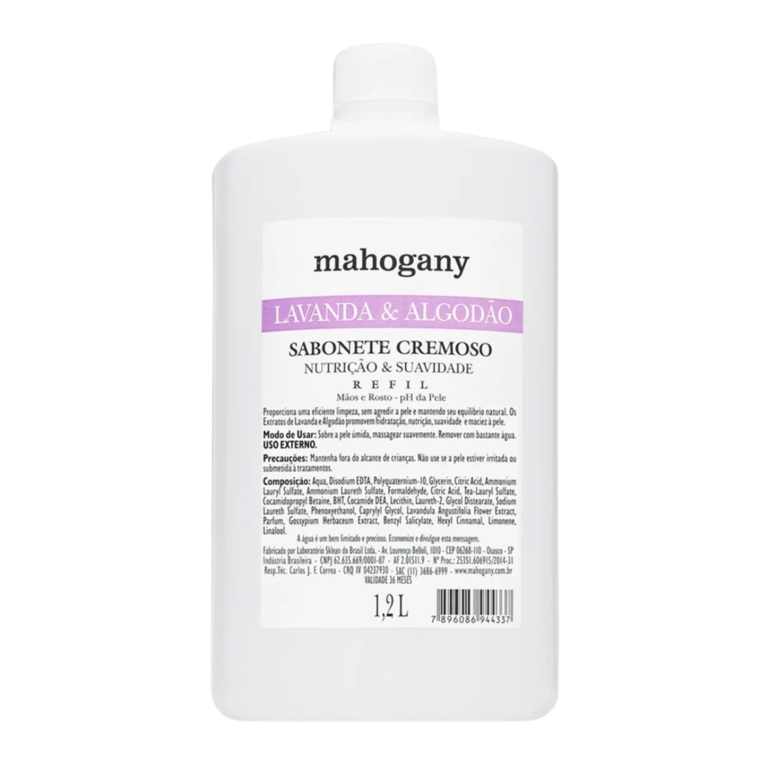 Vista 2 Mahogany Sab Liq Lavanda E Algodao 1.2L unico lavanda Mahogany unico lavanda